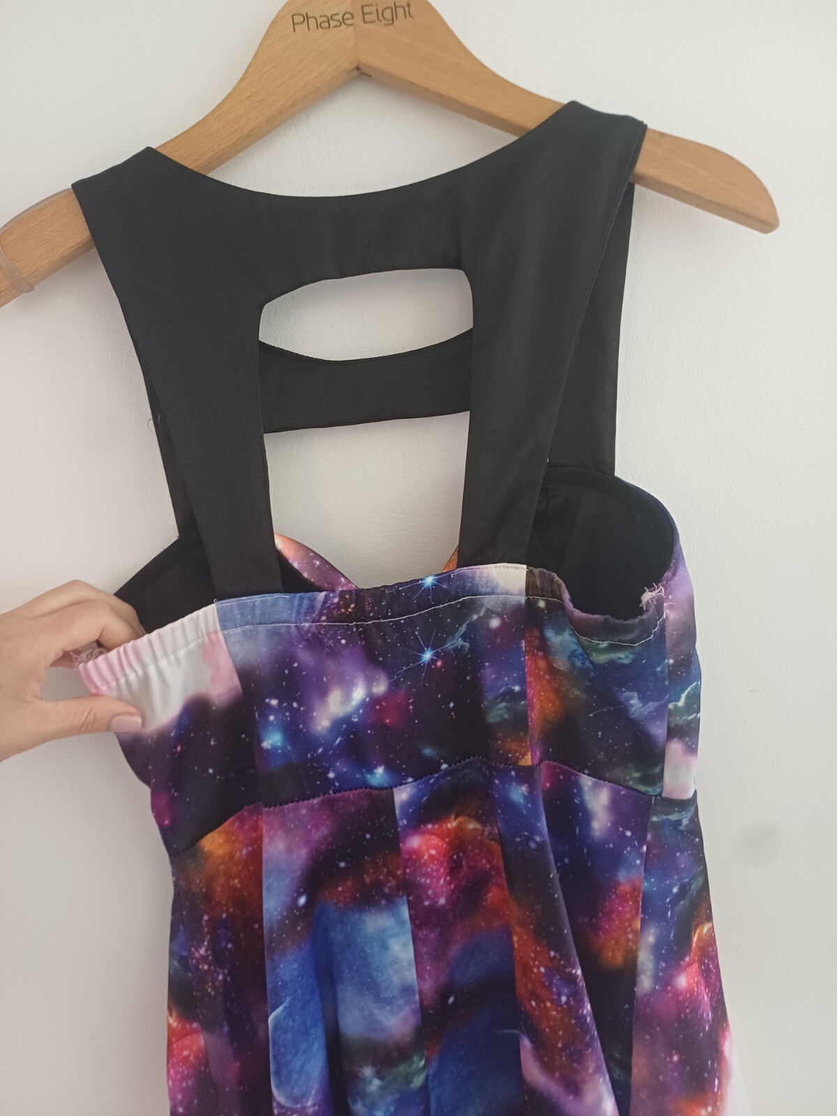 Space themed Mini Dress Size Small Uk 10 Fancy Dress Party event astronaut