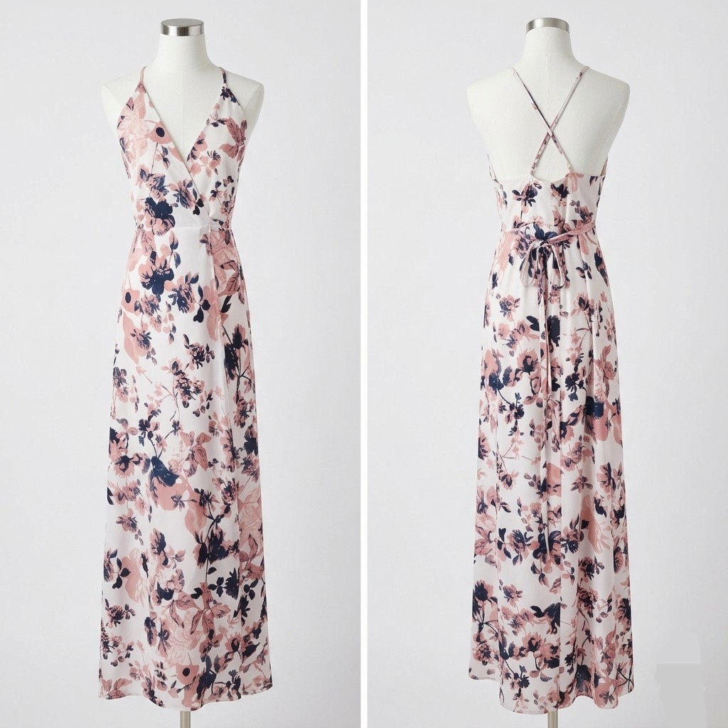 NWT Yumi Kim Wrap Maxi Dress French Maison Rush Hour Women’s Medium