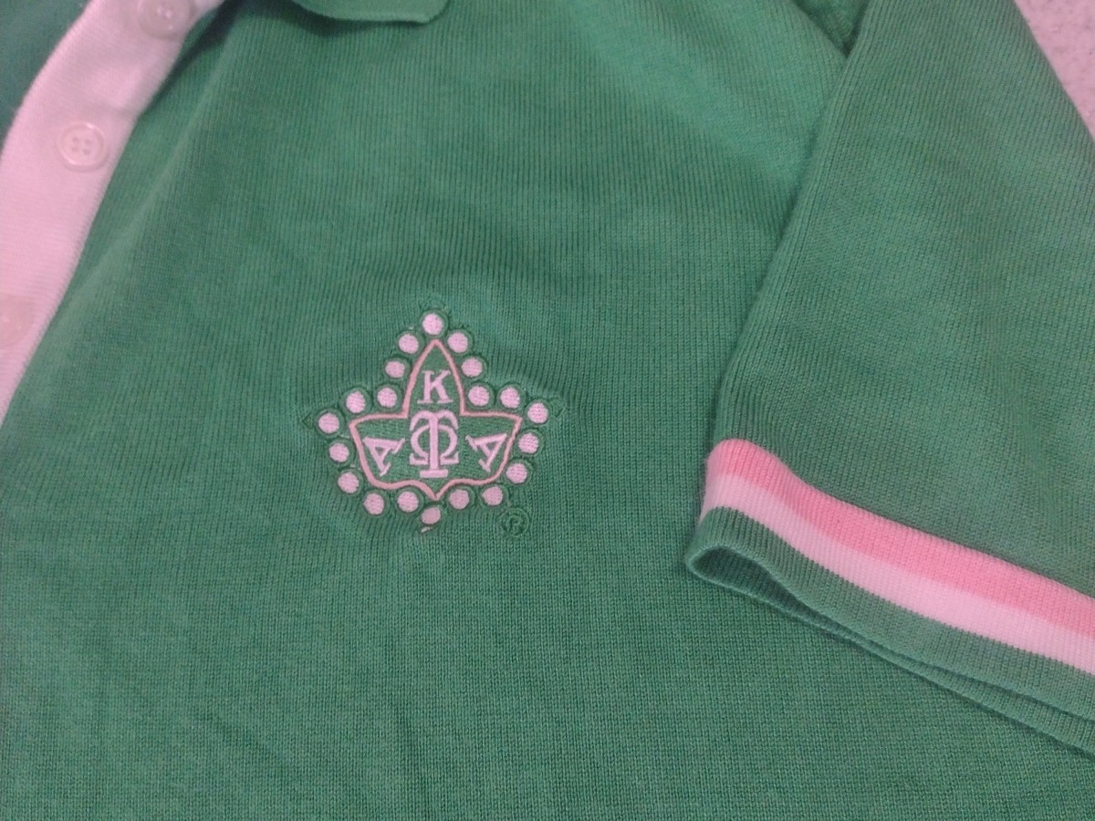 Ivy Storehouse Alpha Kappa Alpha Dress Linen Blend Green Size XXL