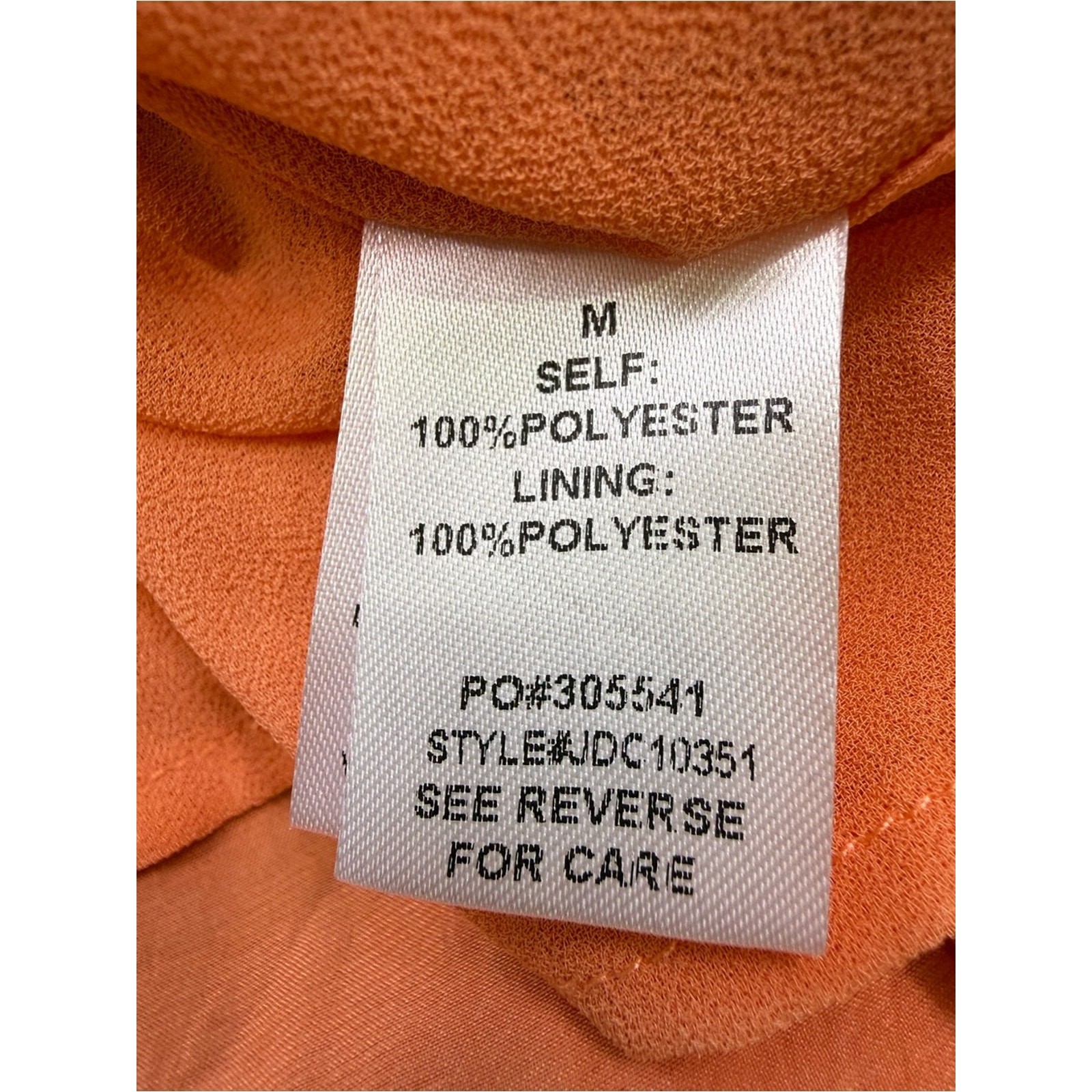 NWT Promesa Cape Cod Tulip Hem Open Back Maxi Dress In Coral Size Medium