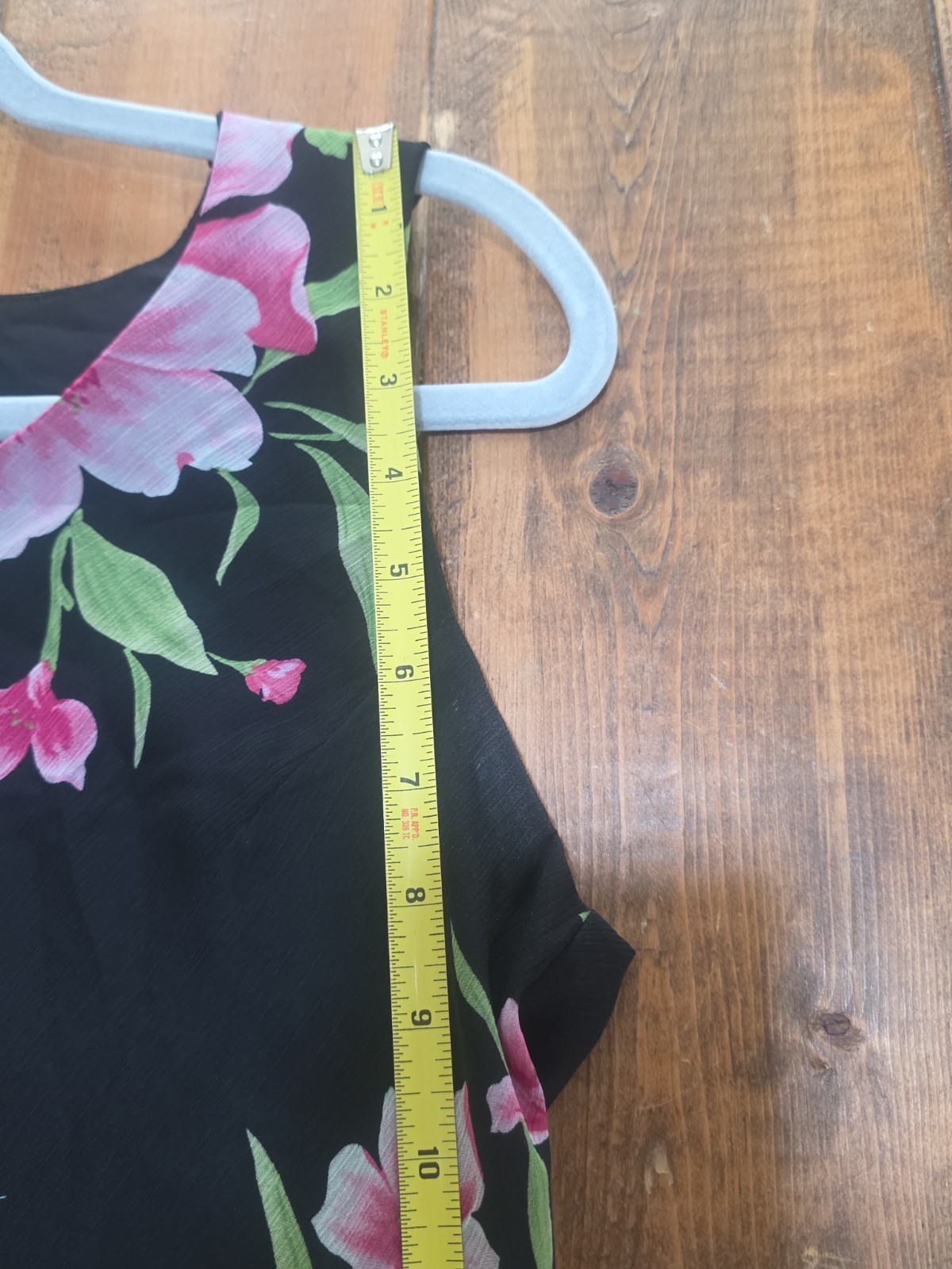 Vtg Studio 1 One Fairy Sheer Tank Maxi Dress Jacket 2pc Blk Pink Floral Sz 10