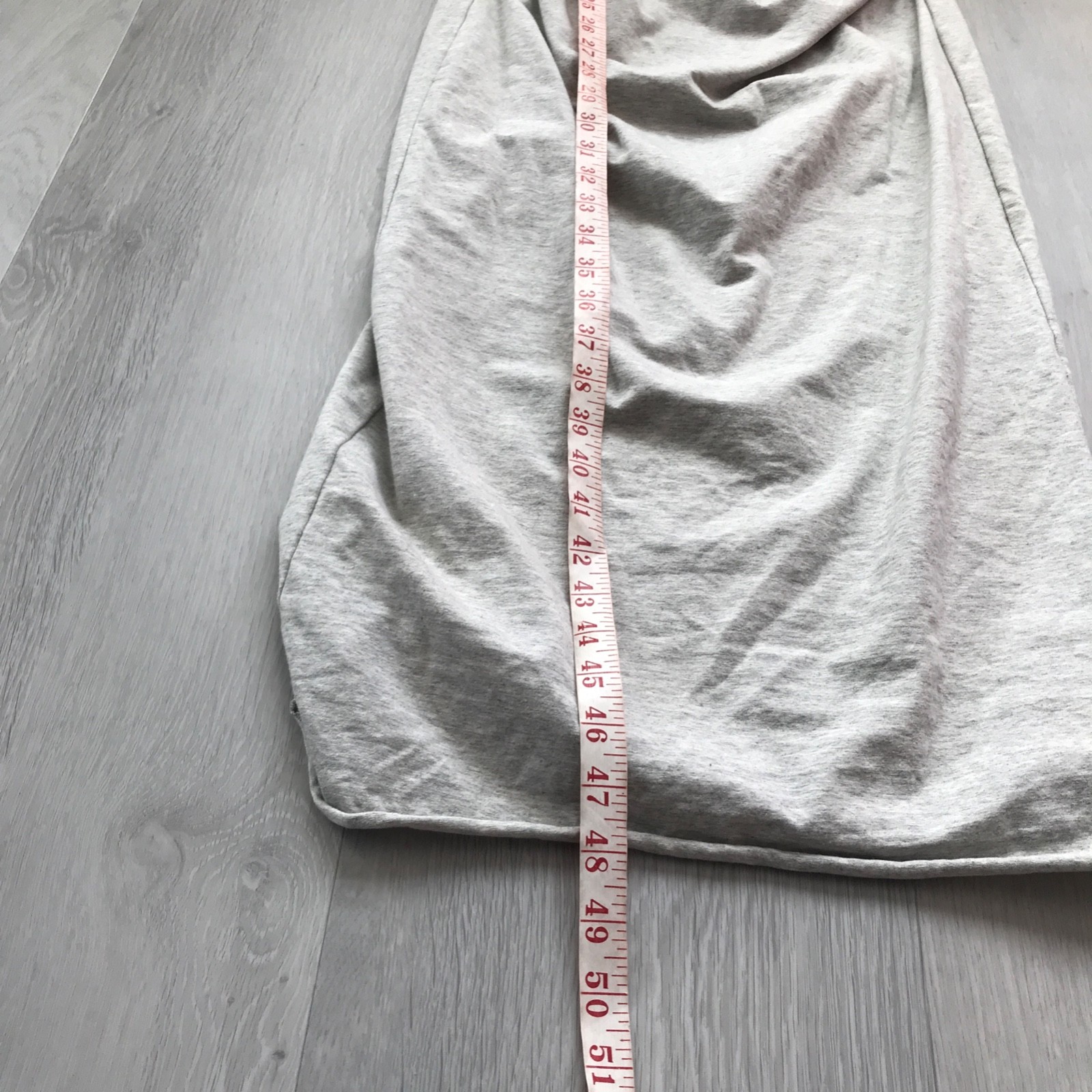 WeWoreWhat Womens Dress Medium Gray Heathered Sleeveless Rouched Crew