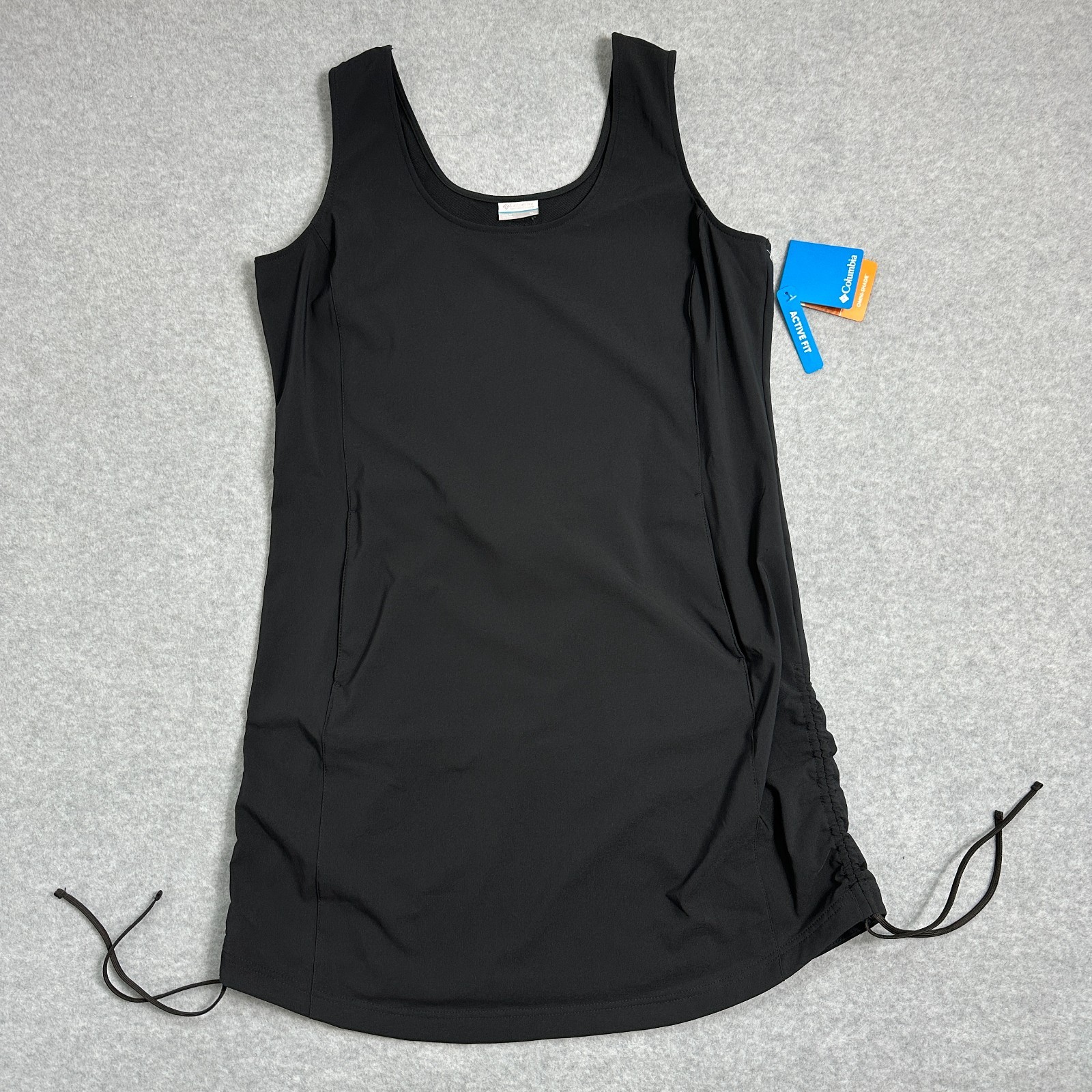 NWT Columbia Women’s Activewear Crew Neck Black All Seasons Tank Dress Size XL