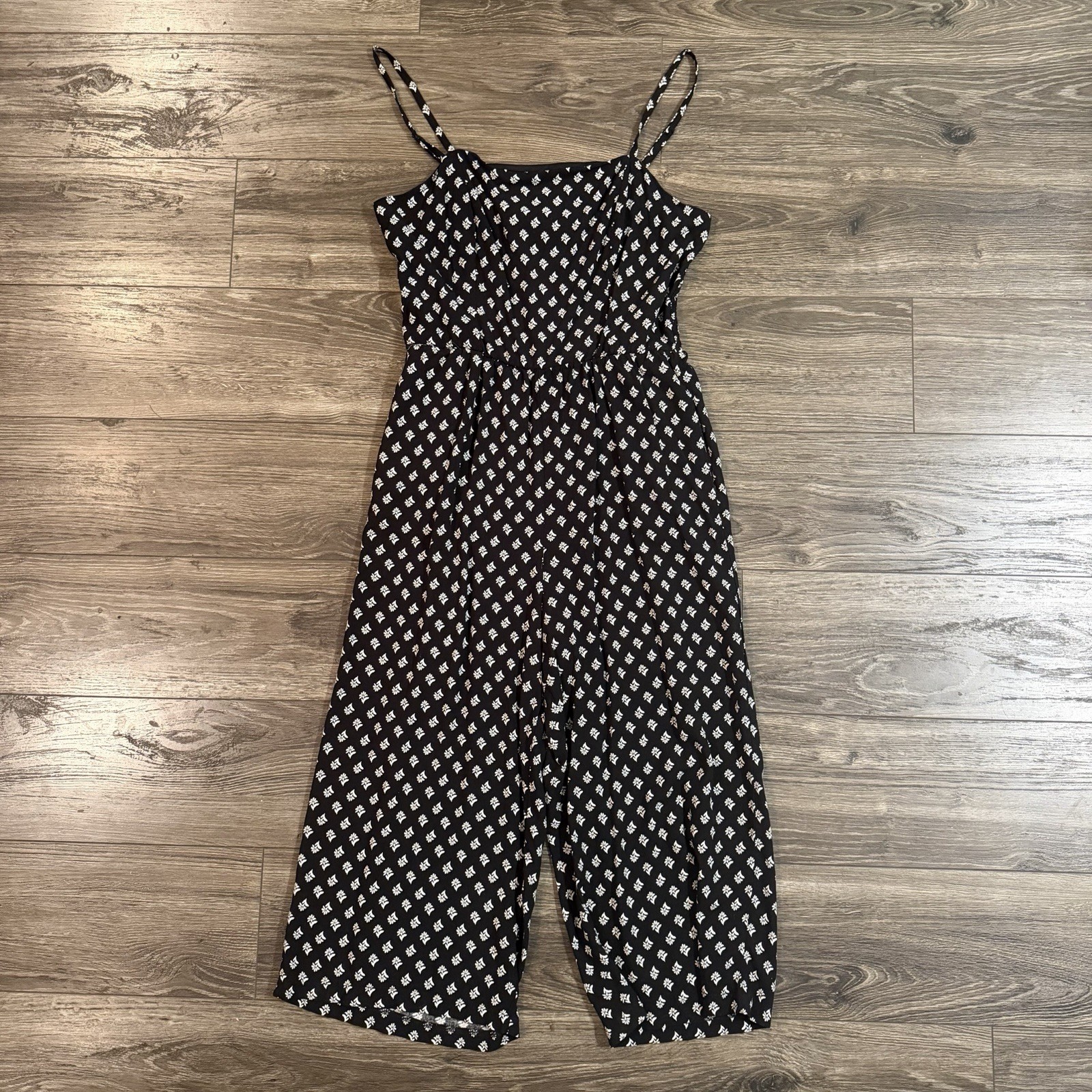 As U Wish Woman Spaghetti Strap Midi Length One Piece Pants Outfit XL