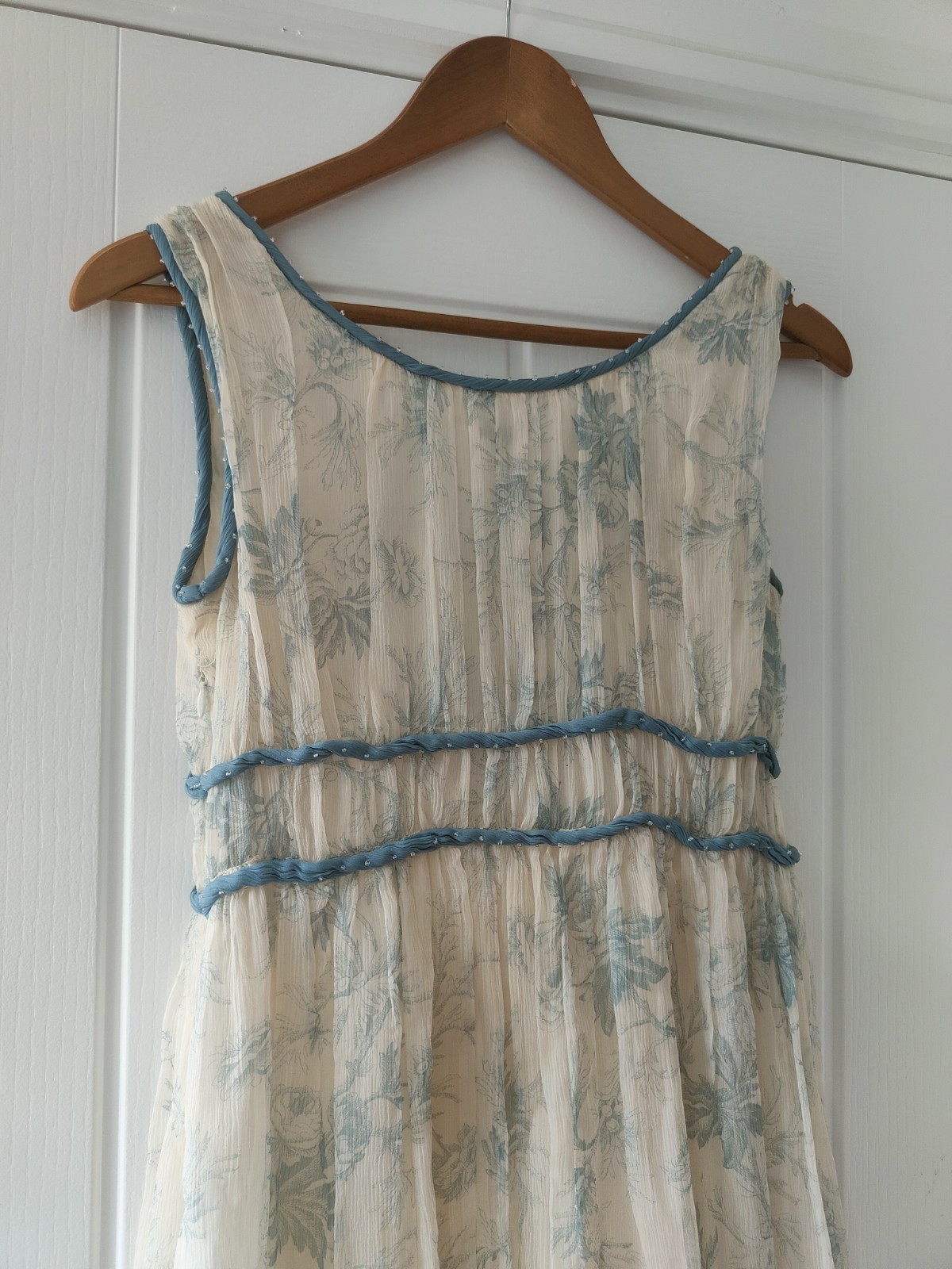 BNWT Max Studio Special Edition 100% Silk Floral Dress UK 6 8 Fairycore Vintage