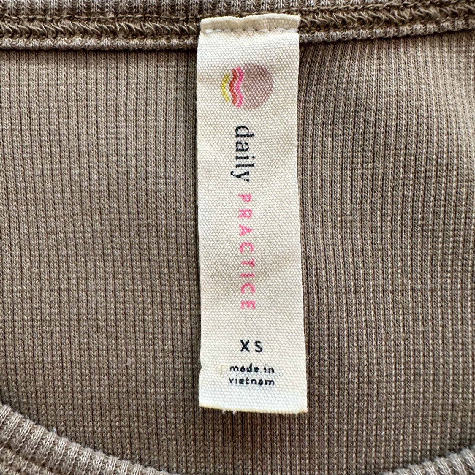 Anthropology Daily Practice Be bold Racerback Twofer Dress Size XS Gorpcore