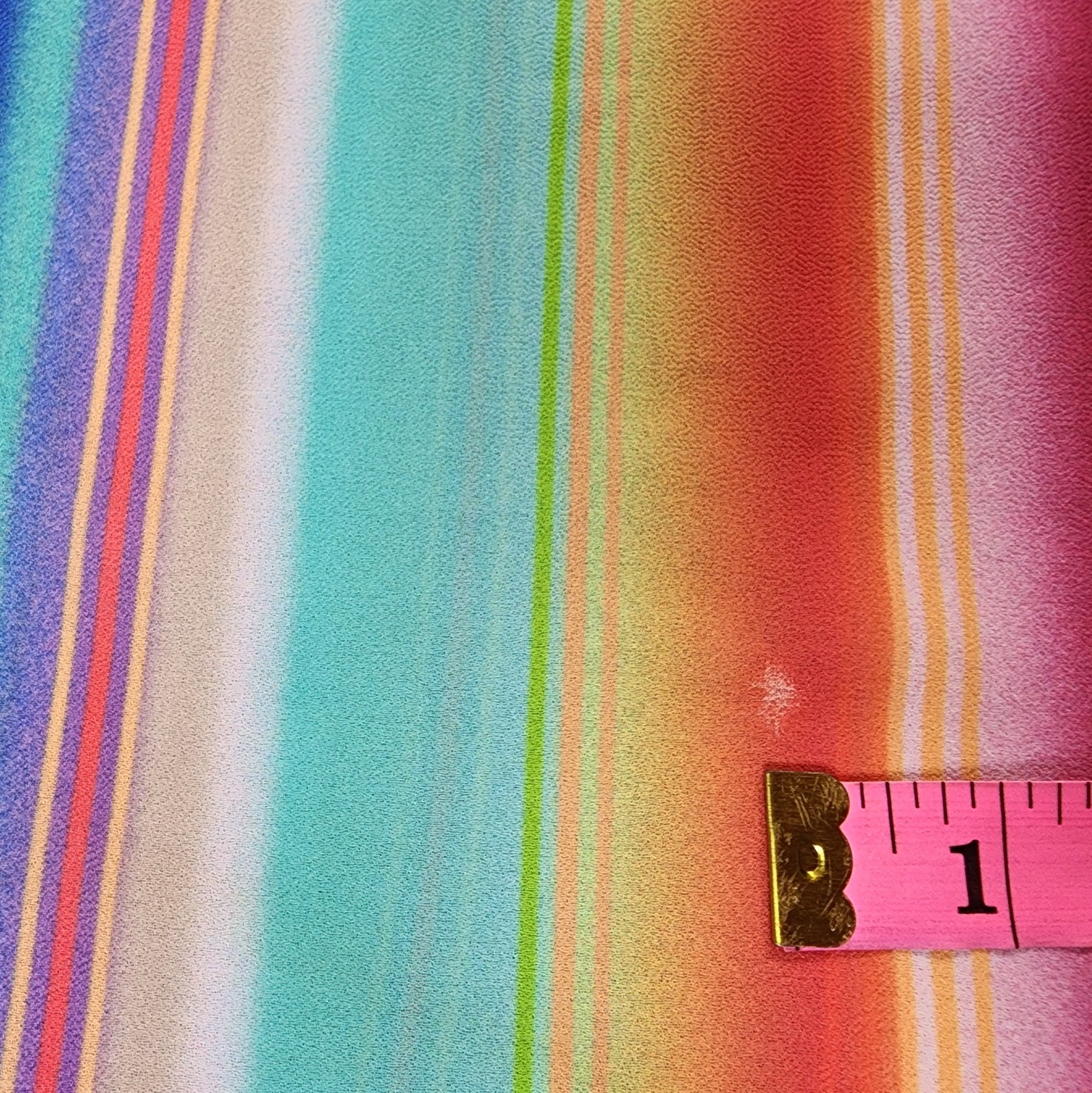 Fantastic Fawn Rainbow Strap Maxi Dress Size L Boho Pockets Lined Sundress Strip