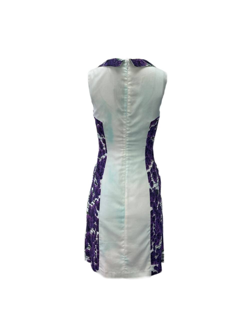 EMERSON Women’s Blue Sleeveless Collared Dress #7007 6 NWT