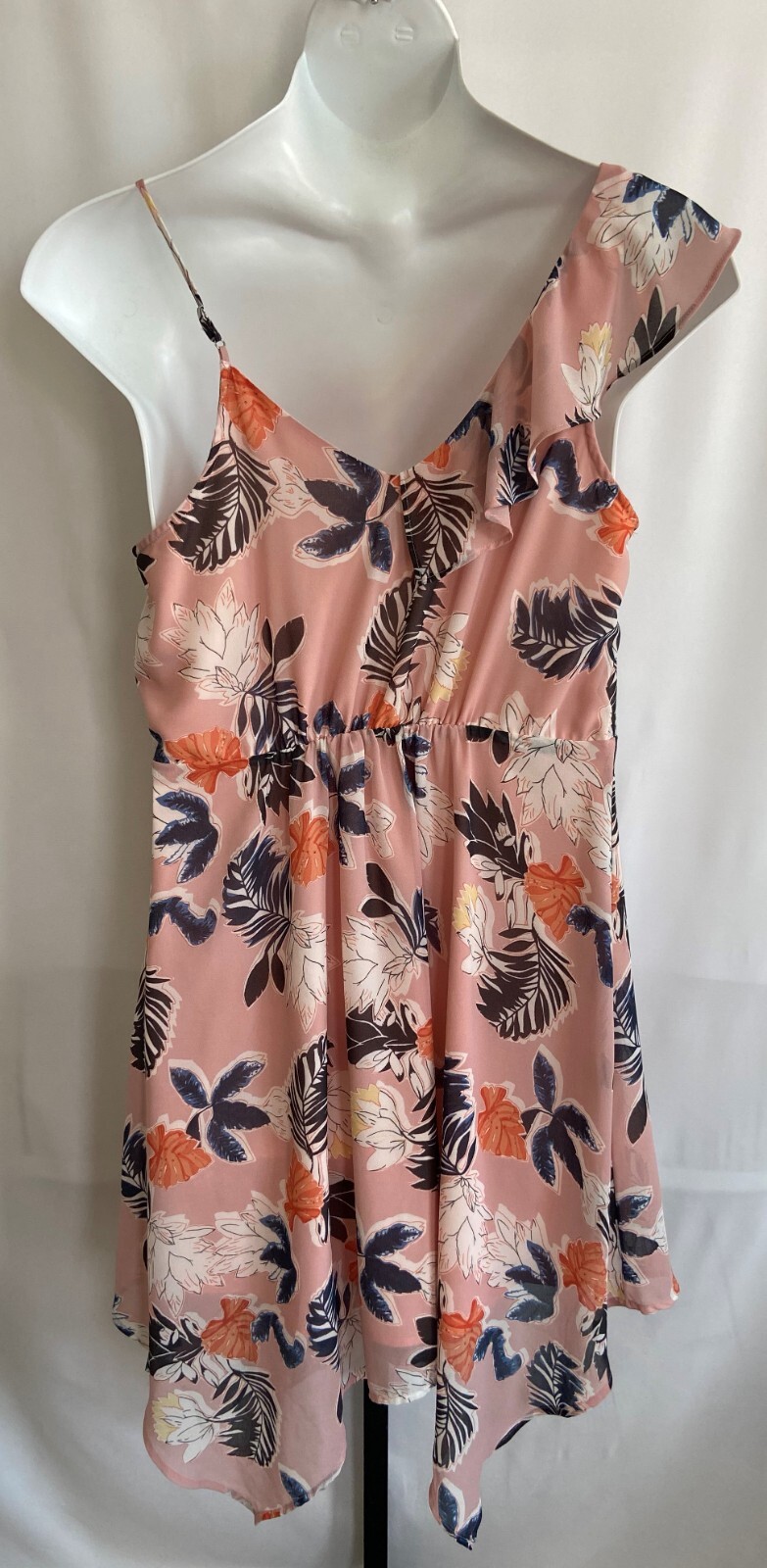A.N.D EAWY ladies size L floral print dress.