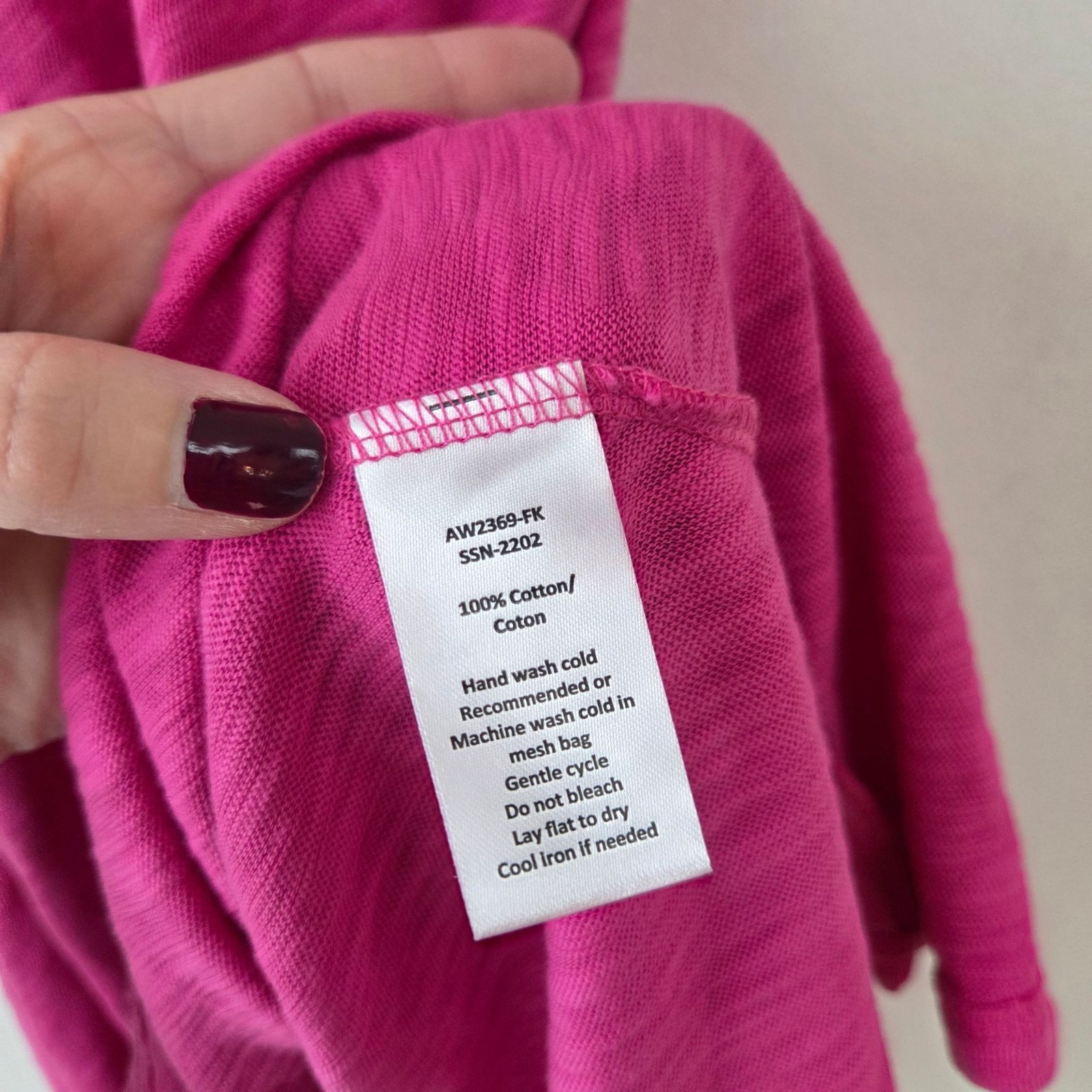 ATM Anthony Thomas Melillo Pink Shift Dress Mini Length Slub Cotton Tank Dress S