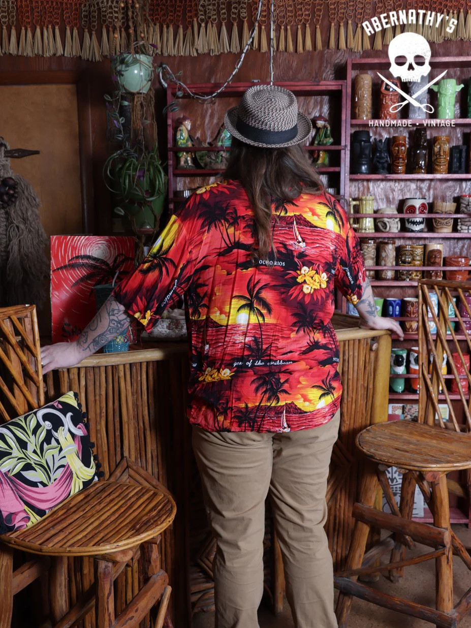 Vintage 1990’s Red and Yellow Carribean Shirt