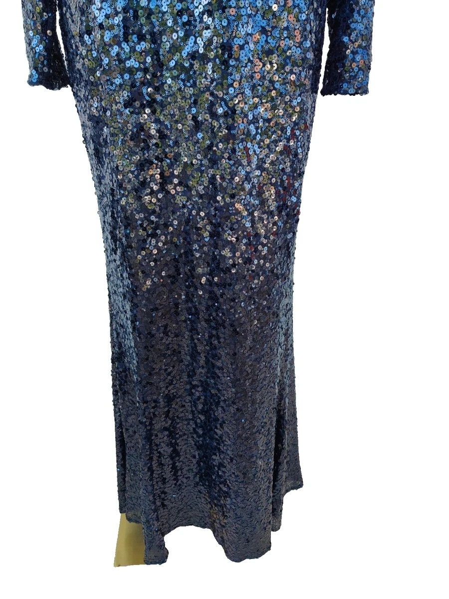 ✨MARINA RINALDI Long Embroidered Dress Plus Size MR 25= IT54, DE46, FR50, GB20