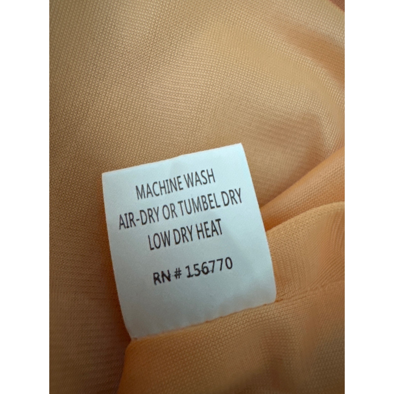 NWT Roolee Button Front Dress Orange Babydoll Short Sleeve Linen Blend Medium