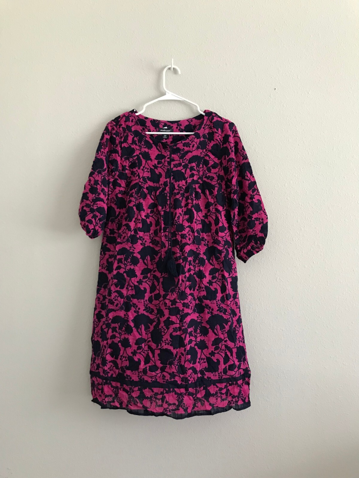 Studio Park x Amy Stran TALL Dress /Removable Belt – Berry (Sz 2XT) a648606 –
