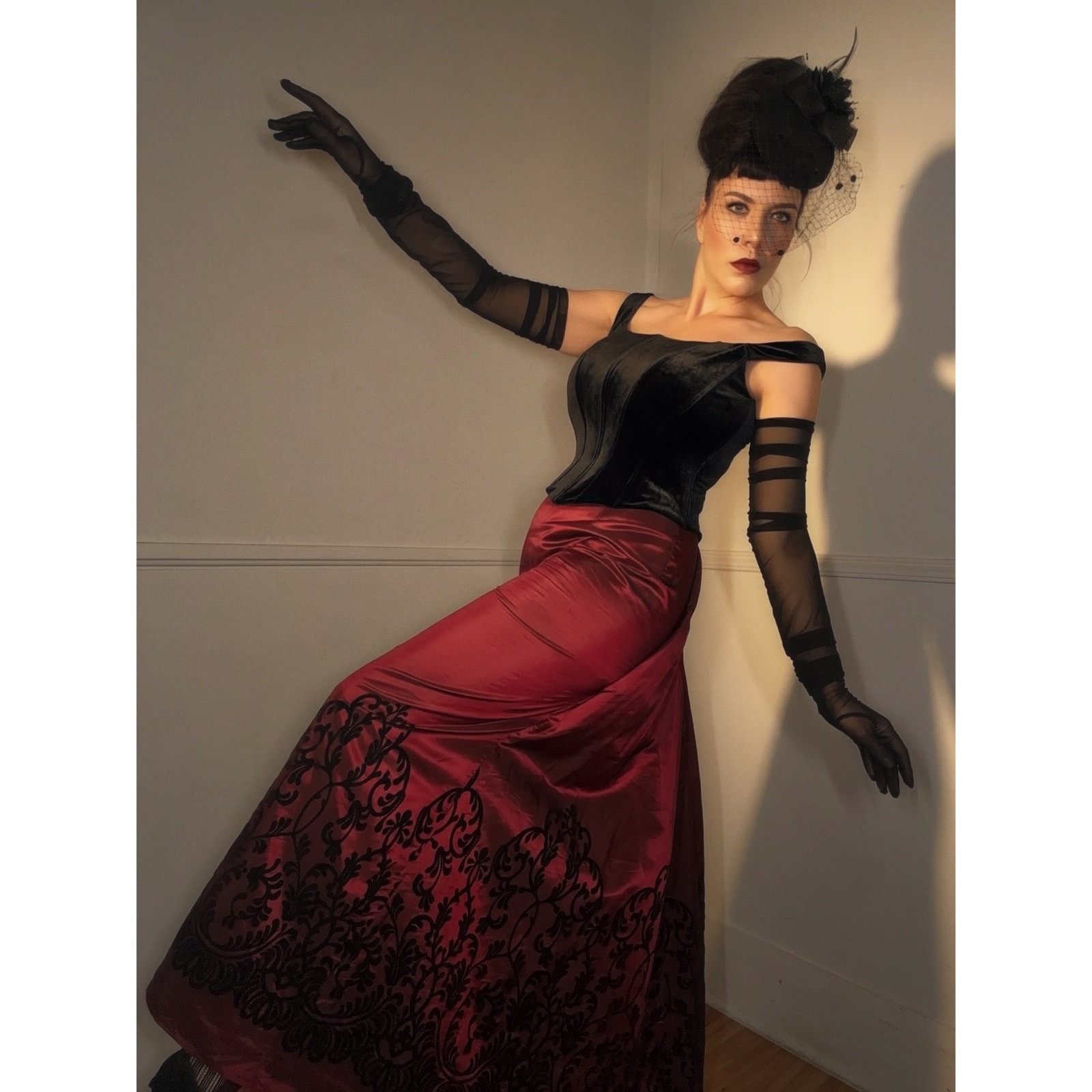 Y2K Vintage Gothic Fantasy Gown by Jessica McClintock -Millennium 2000