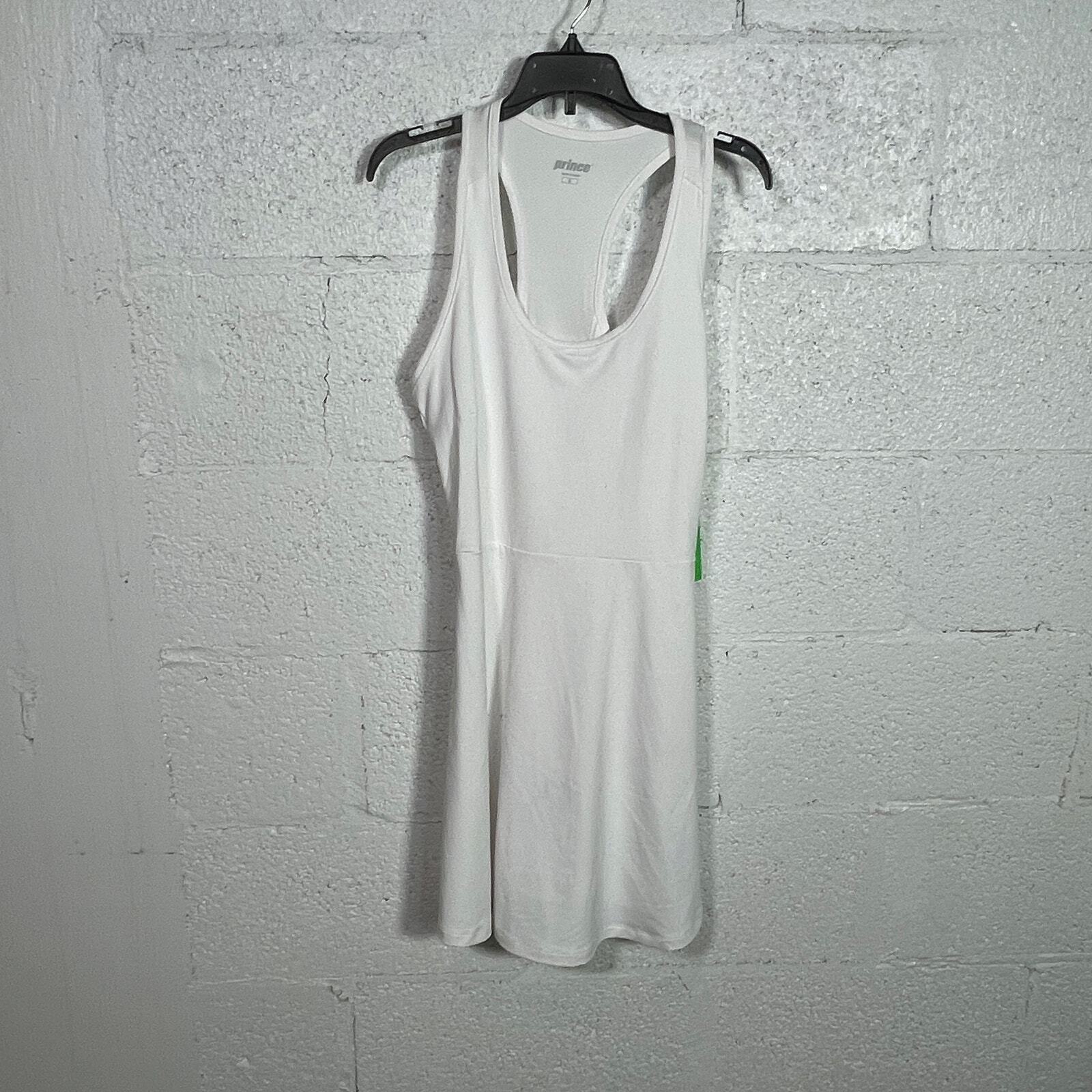 Prince Women’s Match Dress, Medium, Pure White Small
