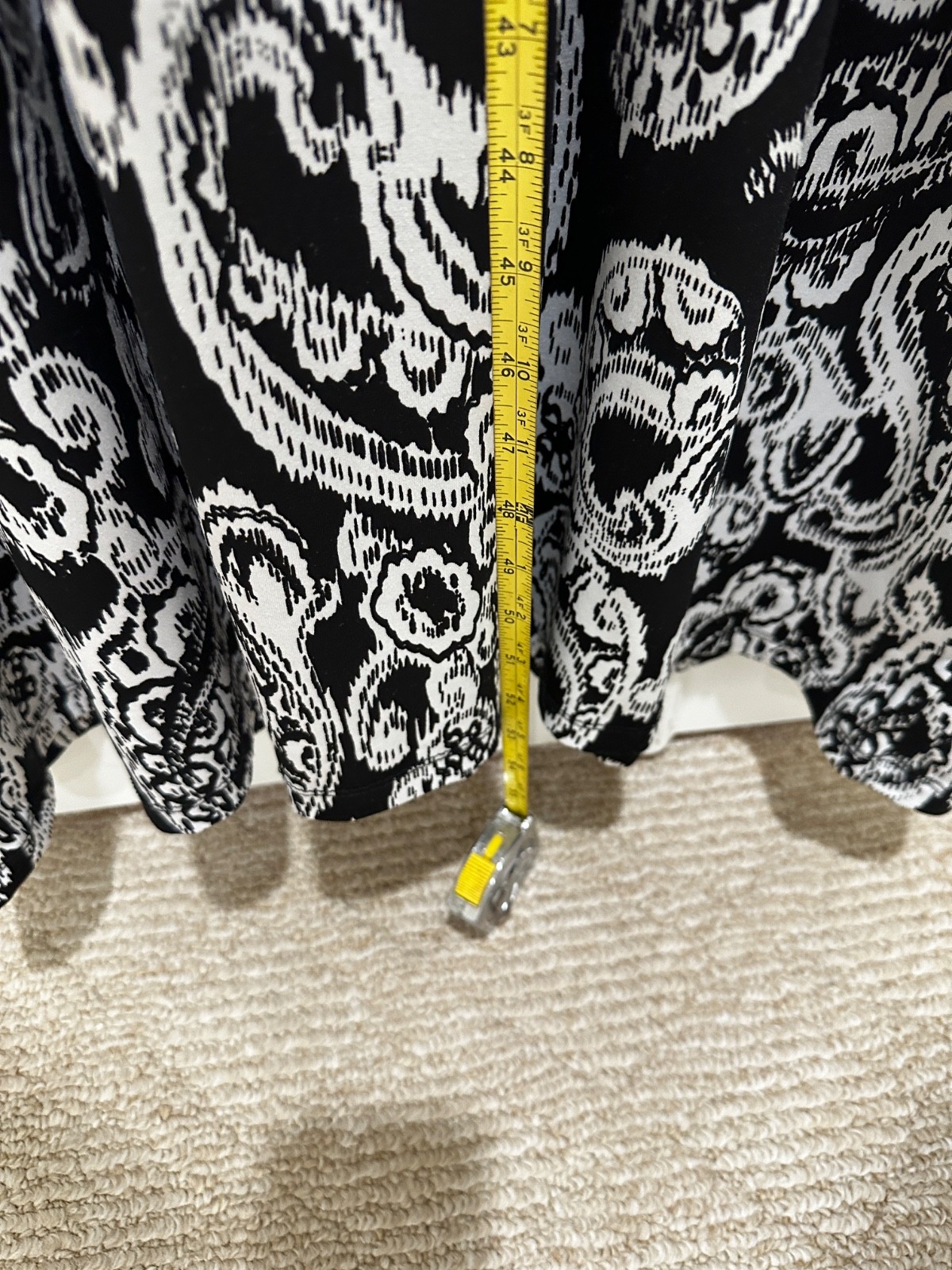 elementz balck and white maxi dress size 3x