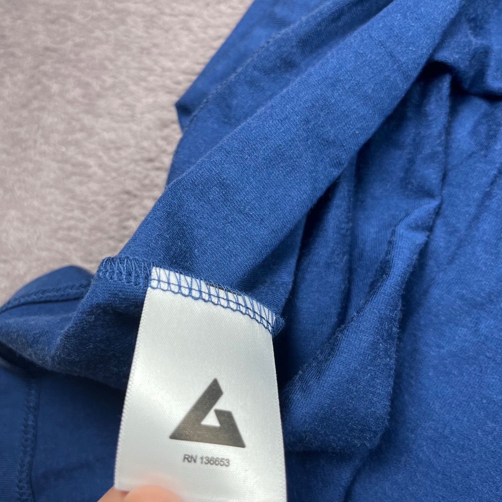 American Giant Womens Blue Scoop Neck Tencel Lyocell Midi Dress Large Lot Of 2