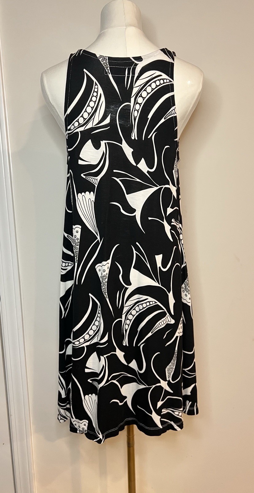 AVA LYNN SUNDRESS BARBIECORE PULL ON POCKETS VACATION BBQ CASUAL S