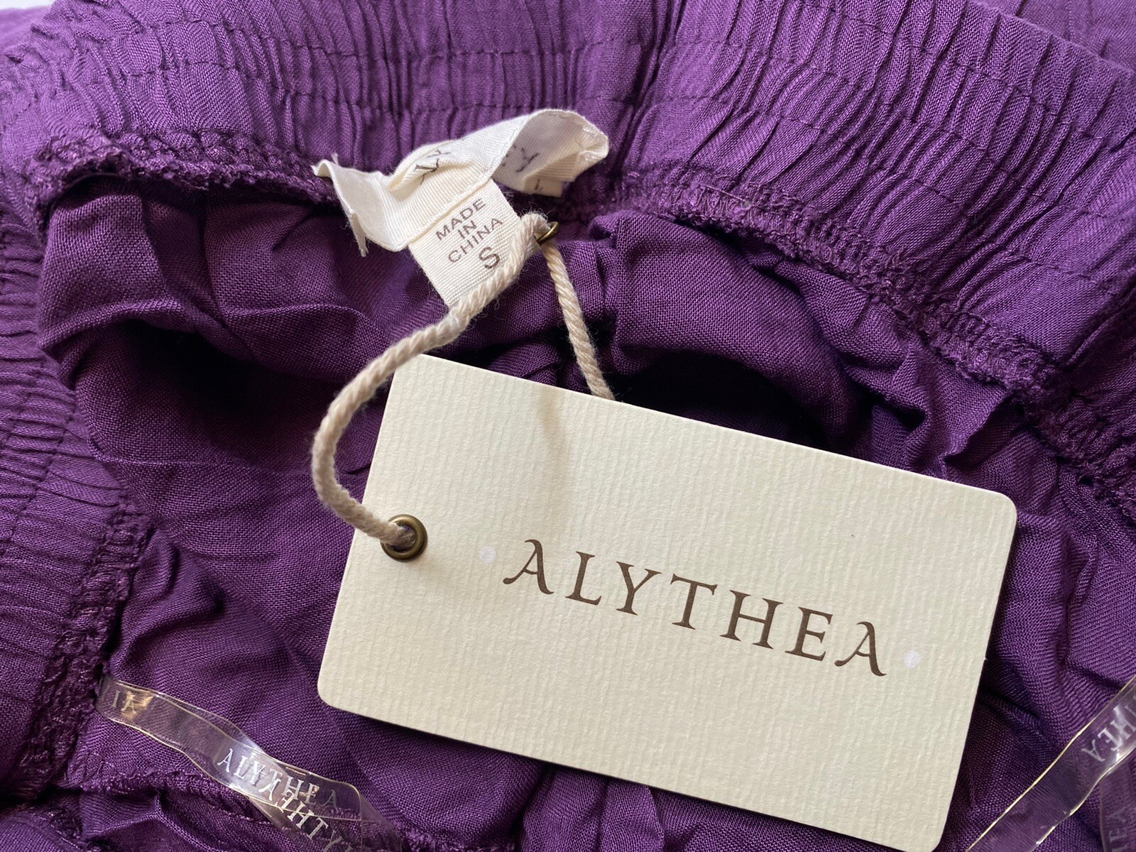 Alythea Purple Strapless Romper • Size Small
