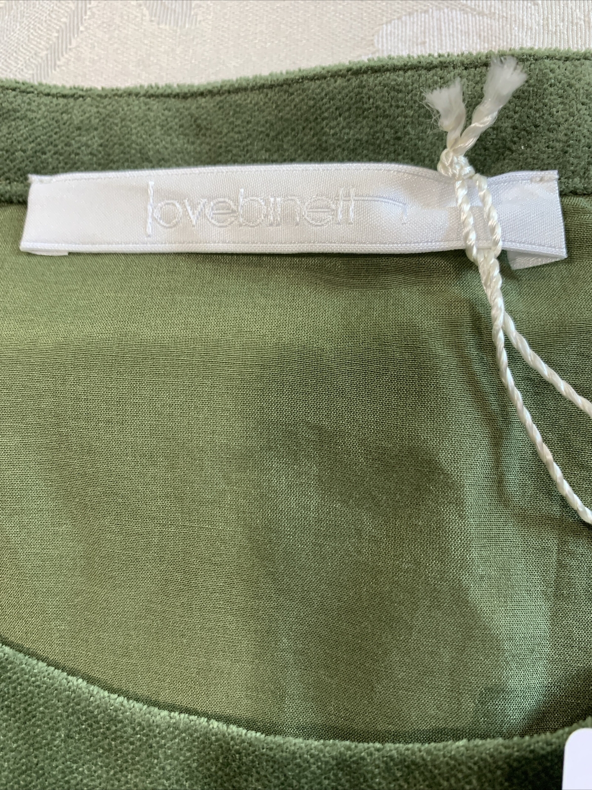 Lovebinetti Womens Solid Green Casual Dress, Size M