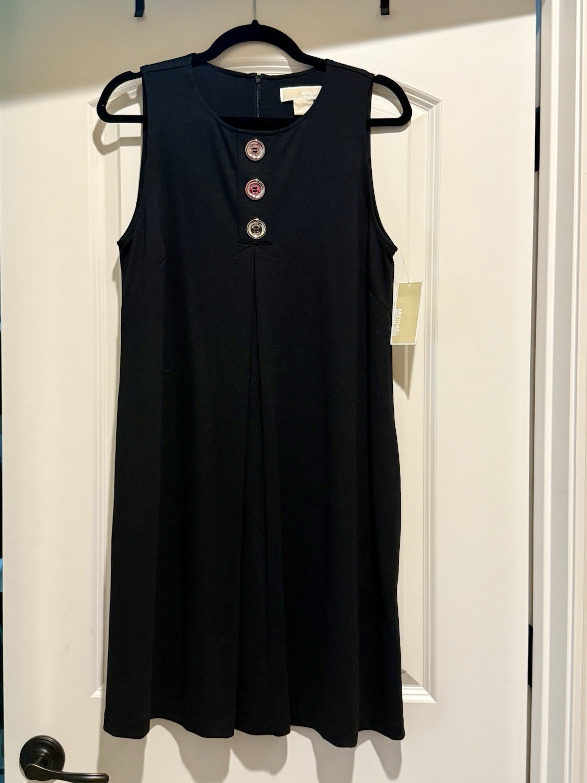 Michael Kors Black Sleeveless A-Line Dress *New with Tags