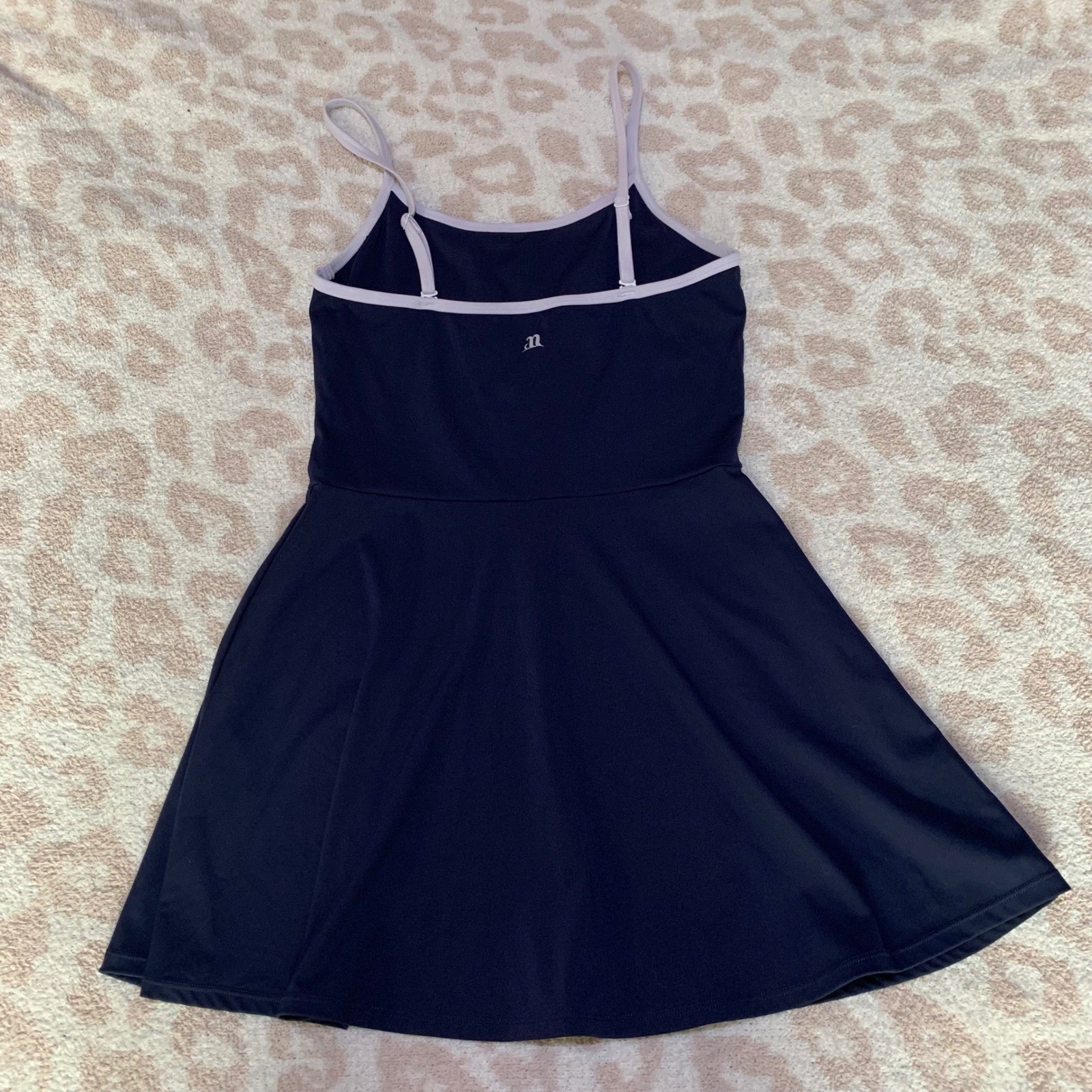 Navy Mini Exercise Dress