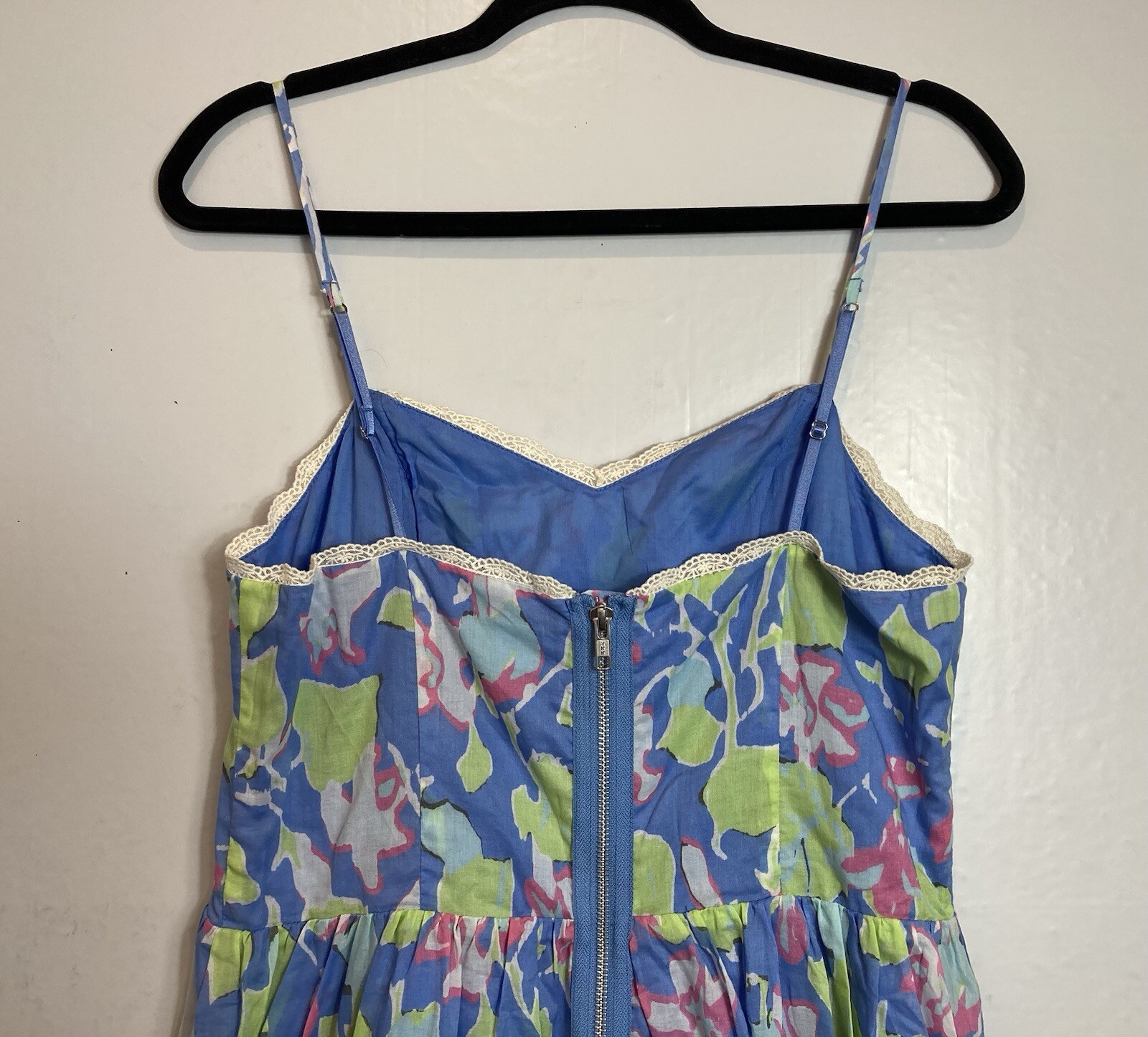 Y2K Moda International Floral Sweetheart Babydoll Fit & Flare Mini Dress Size 12