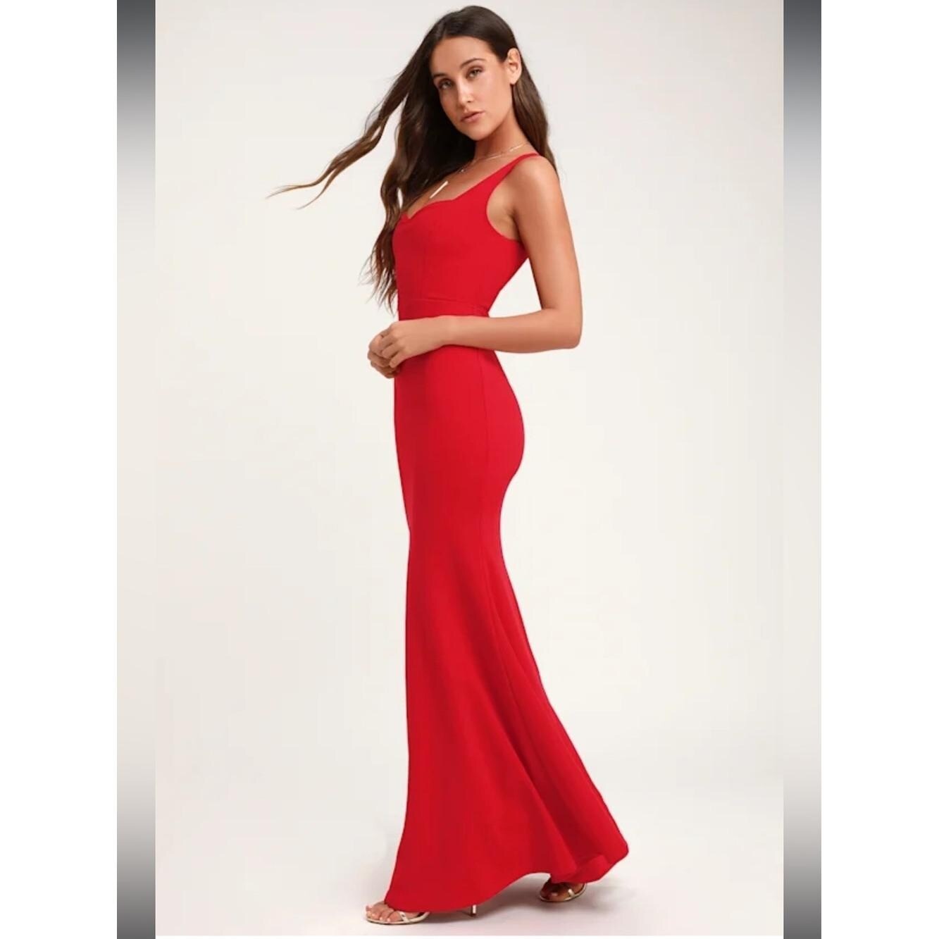 Sweetest Thing Red Maxi Dress
