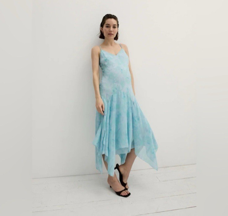 HATCH Maternity Women’s THE ANNETTE DRESS Shadow Floral Size 3 (L/10-12) $328NEW