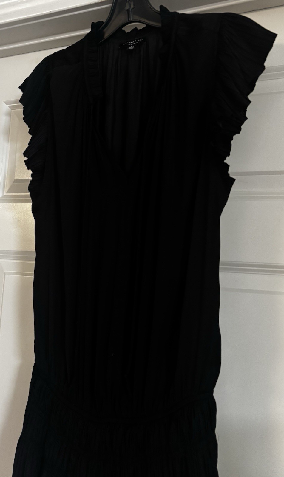 NWOT Current Air Coastal Preppy Accordion Pleat Old Money Quiet Luxury Size S
