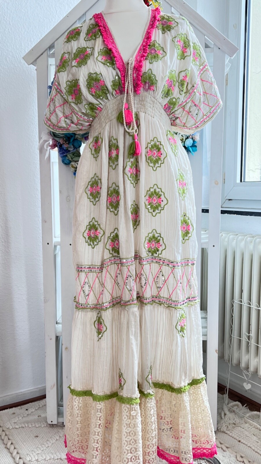 Dress tunic ❤ hippie boho fashion bohemian size S/M dress Ibiza