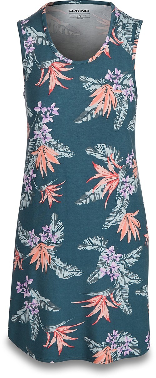 Dakine Charlie Stretch Jersey Tank Dress Women’s Medium Waimea Print New