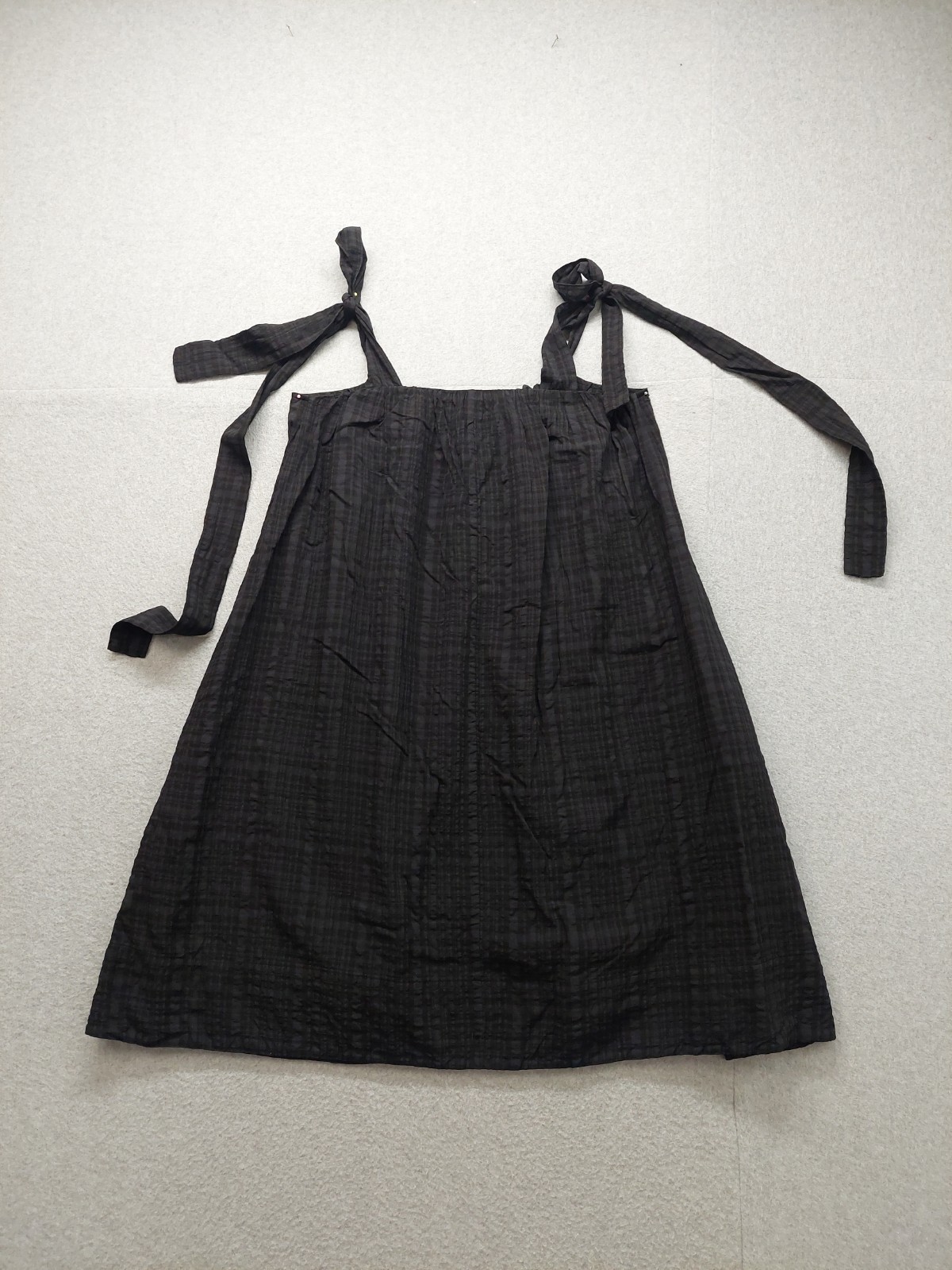 Cos Women Dress S Black Strappy Sleeve Fit Flare Summer Casual Comfort Mini