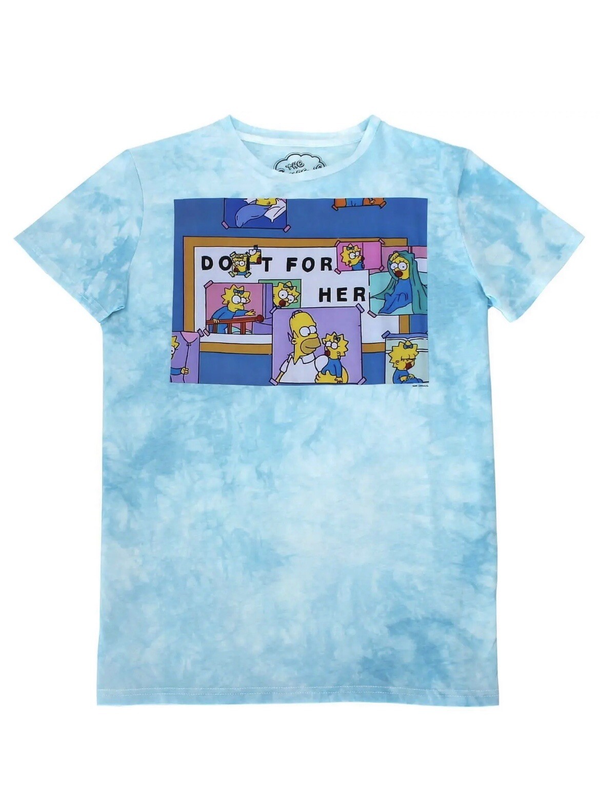 Cakeworthy The Simpsons Do It For Her Tie Dye T-Shirt Size 2xl Brand New