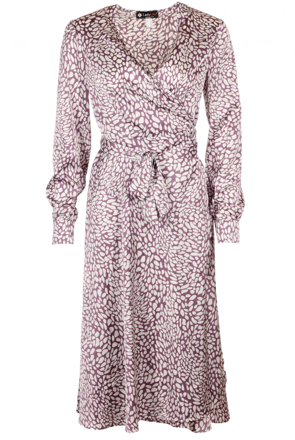 Silk dress with pebbles and wrap Size 2, 6, 10 US Fashionable NEW High Quality