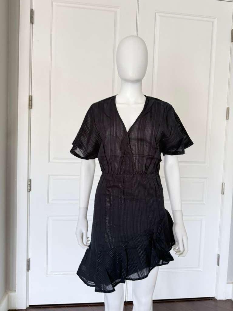 BERENICE Black Asymmetrical Dress BNWT 34/XS $179!