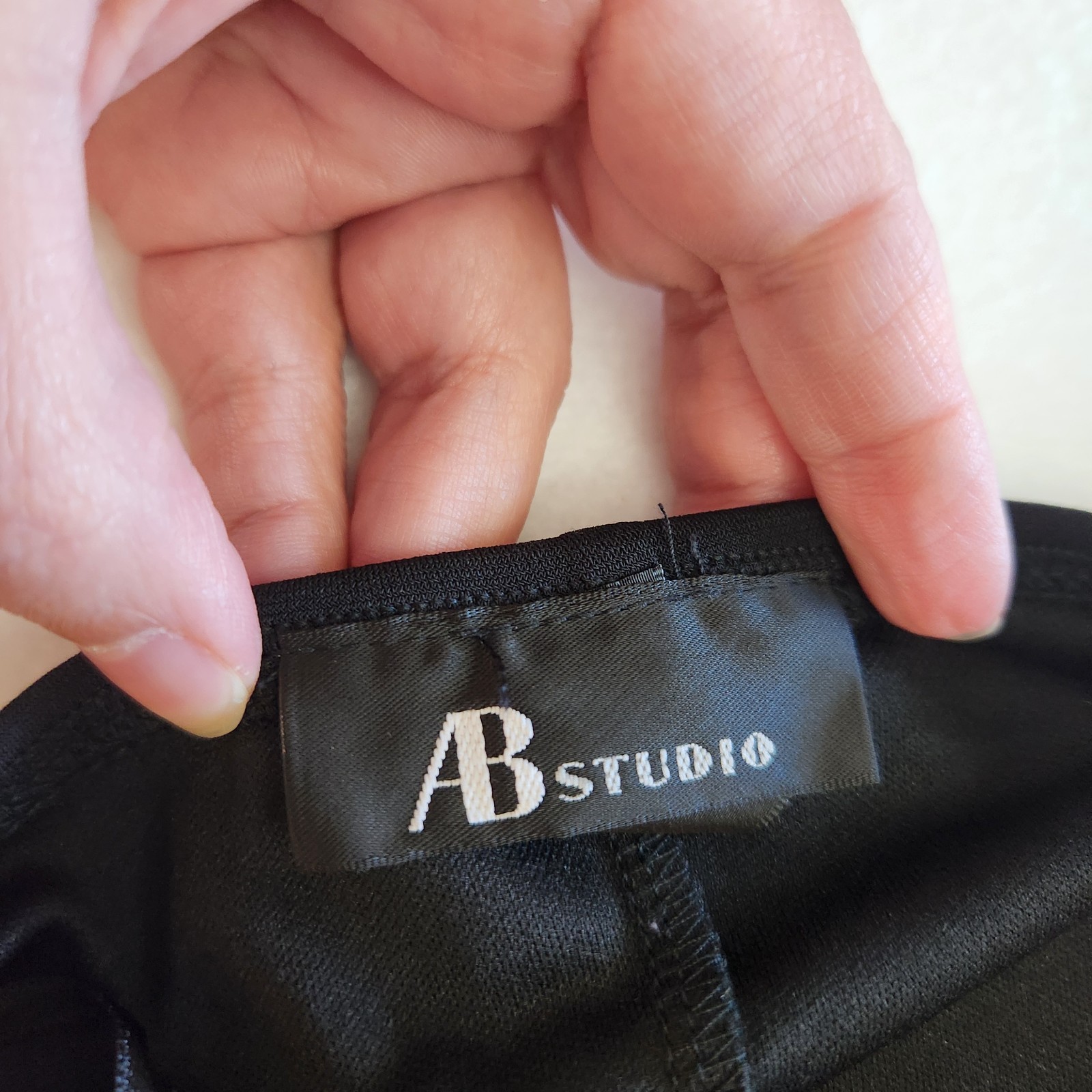 AB Studio Vintage 90s NEW Halter Black Maxi Witchy Whismygoth Gothic Women SZ M