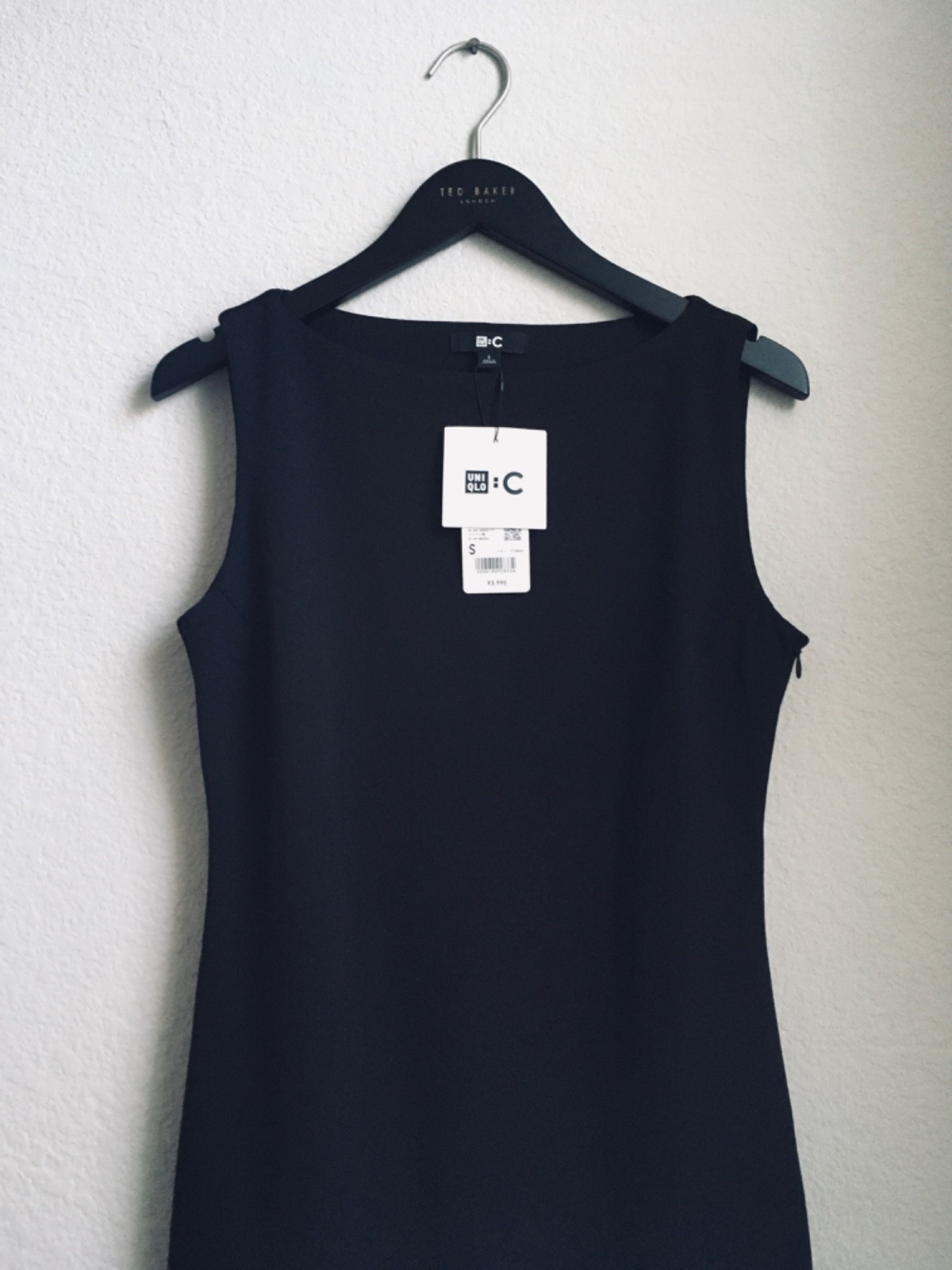 Long Black Pencil Sleeveless Dress by Uniqlo Japan & :C / Size S