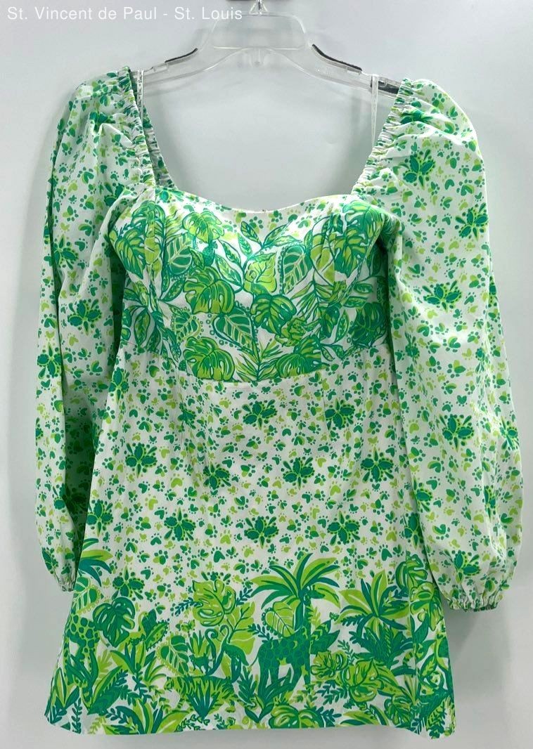Lilly Pulitzer Esteli Romper in the ‘Palm Beach Party Animals’ – Women’s Size 2 