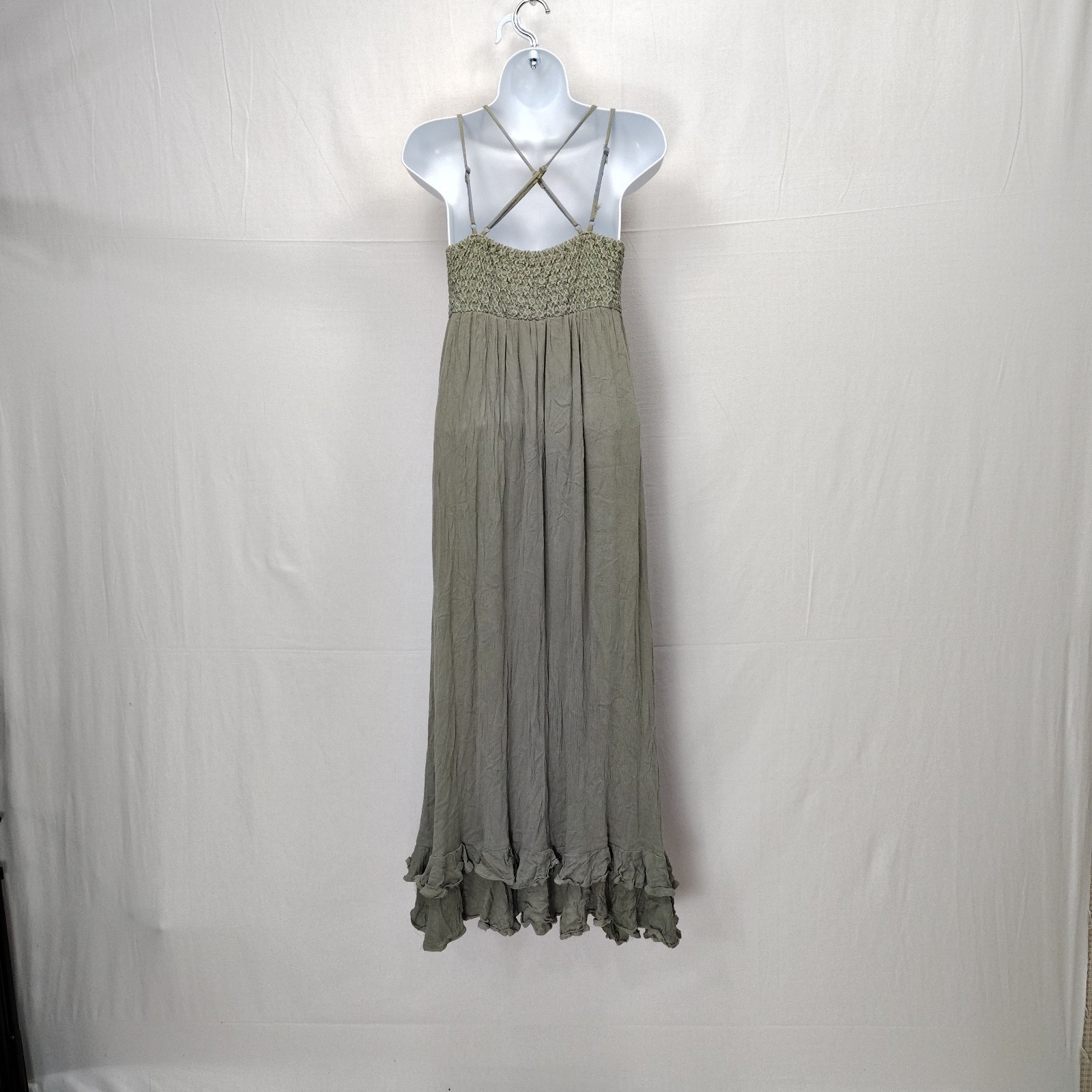 Adele Maxi Dress Size Small Woodland Fairy Grunge Strappy Boho Feminine Lined