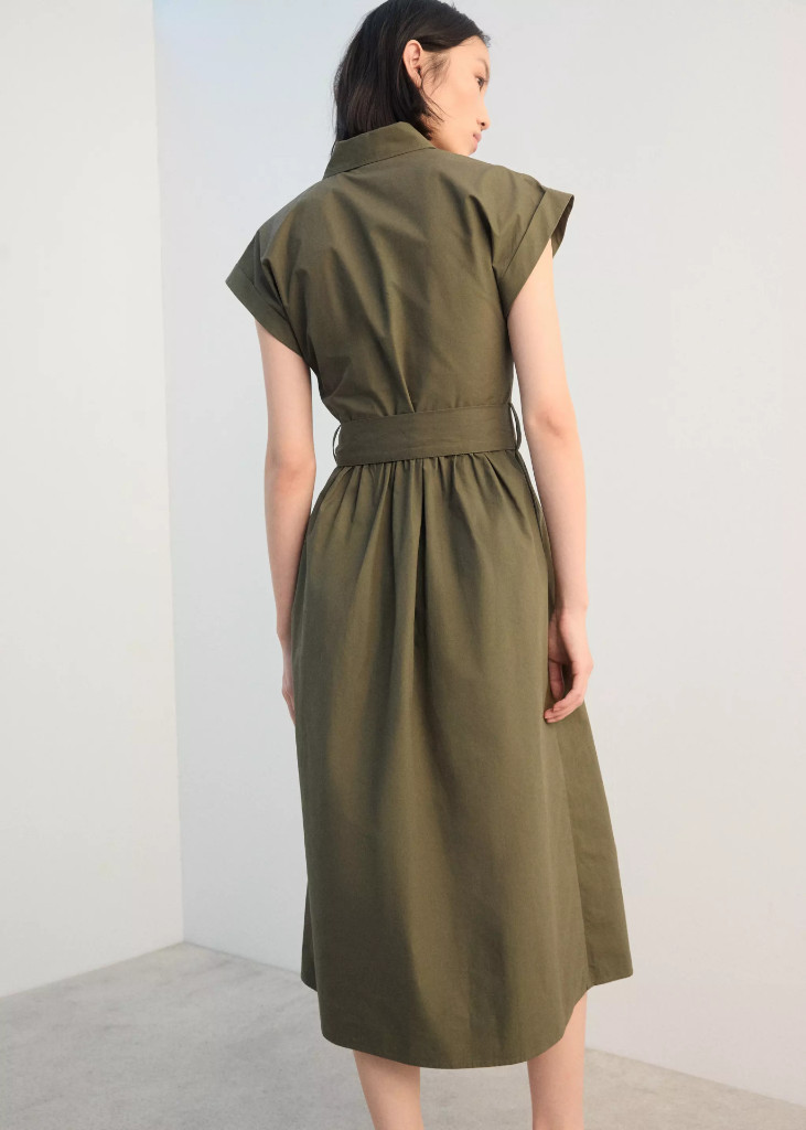 NWT mango Belt shirt dress