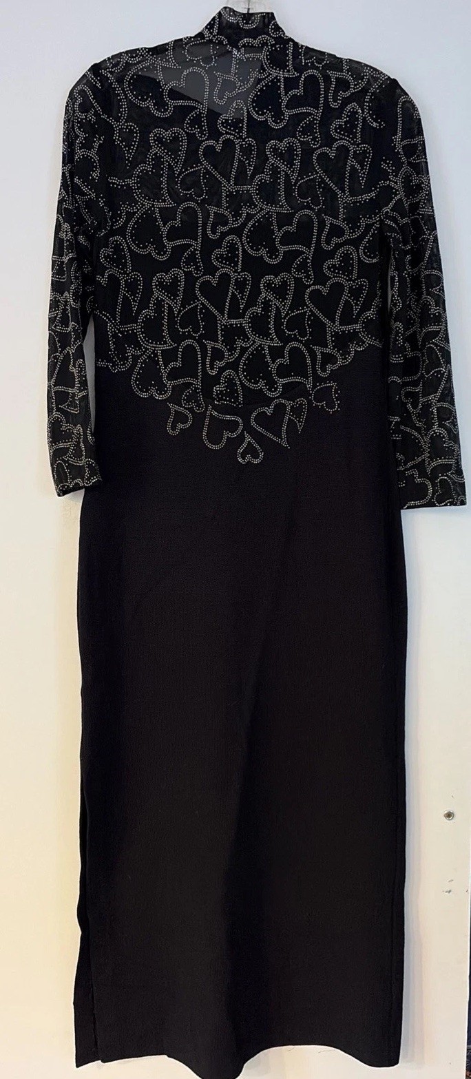 St. John Evening Long Sweater Evening Dress