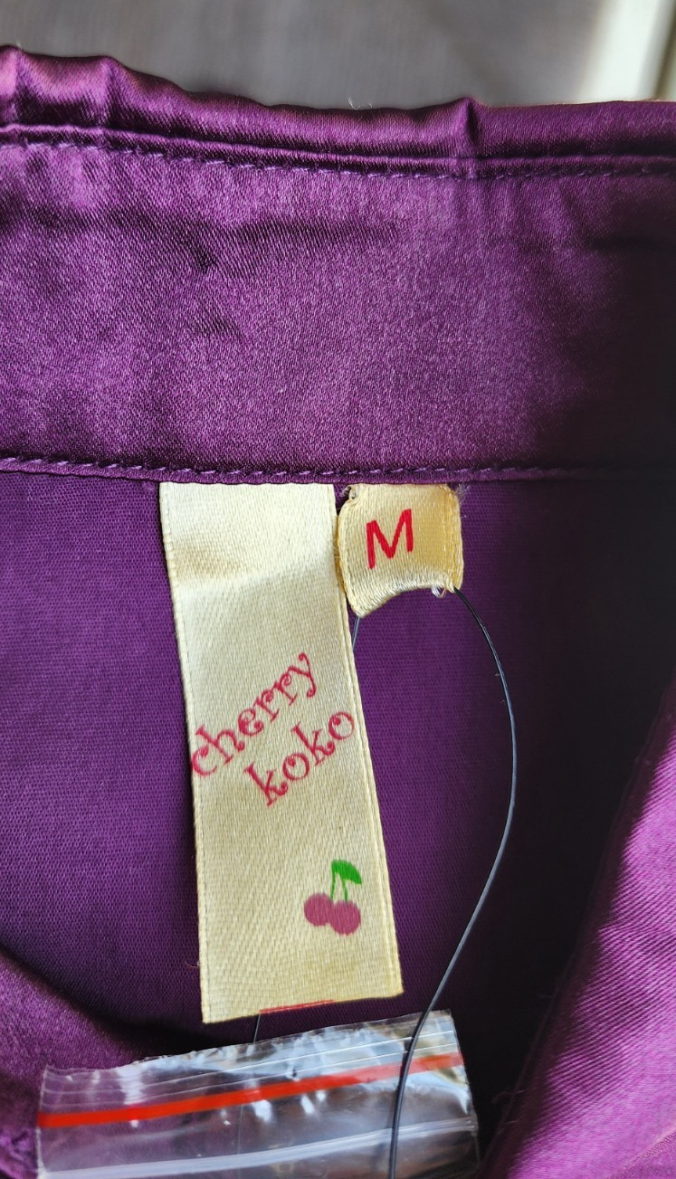Dress, Cherry KoKo brand, Medium, new with tag, light discoloration spot