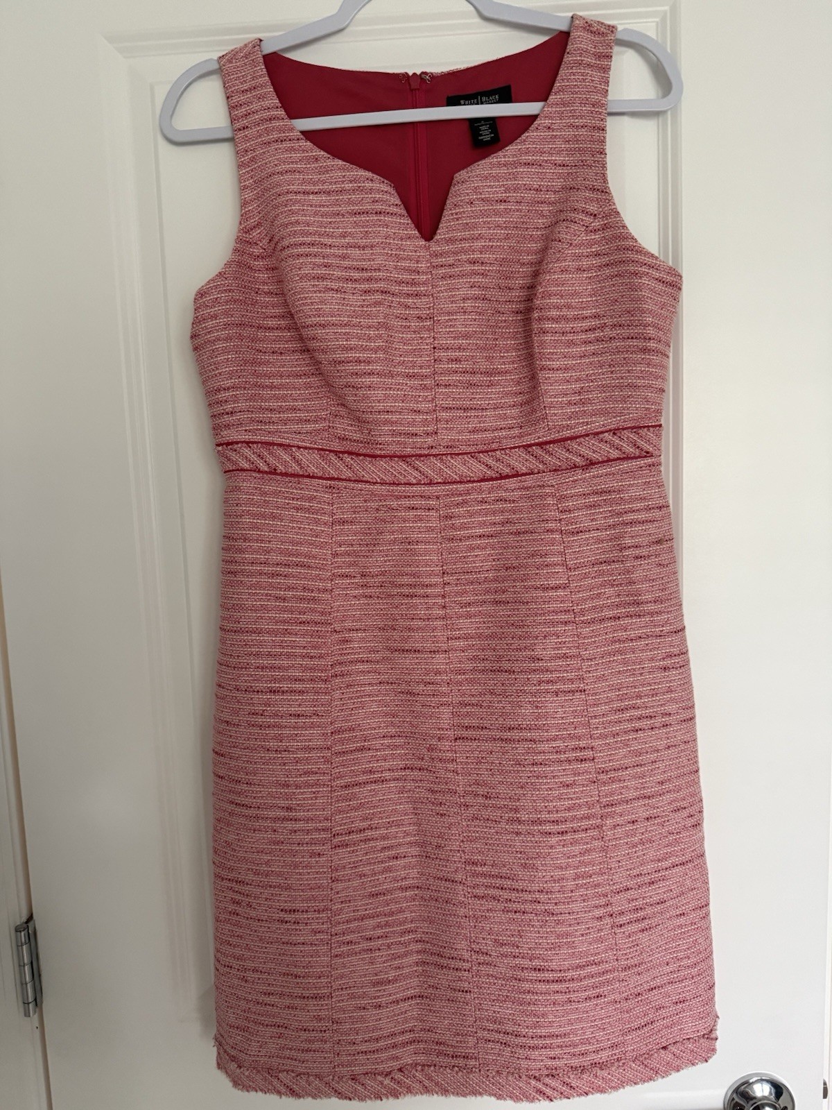White House Black Market Dress Size 6 Pink