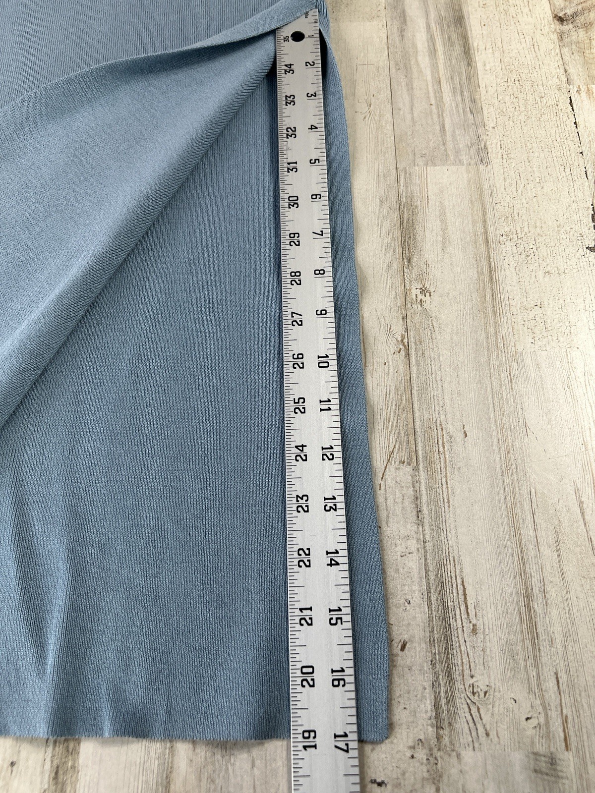Hera Collection Basic Straped Tube Knit Dress Size – Large Ocean Blue Color