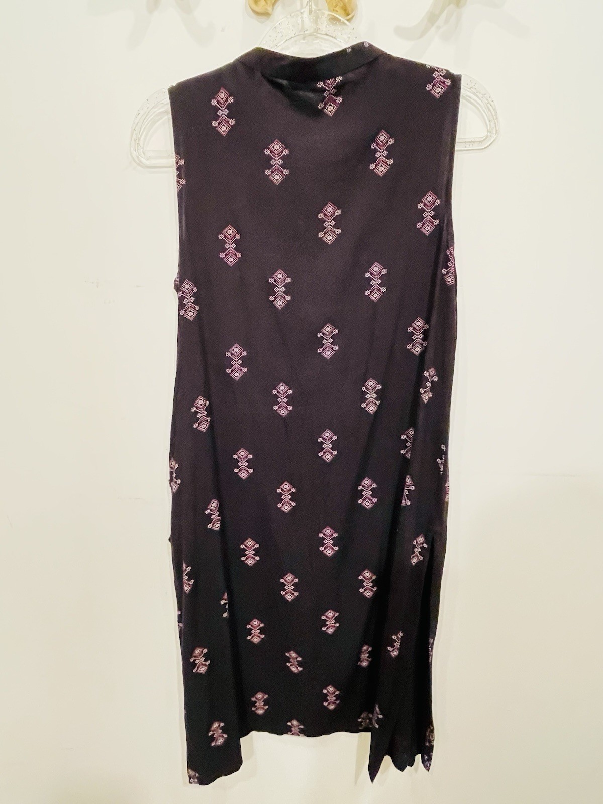 Avaasa Mix N’ Match Block Print Button-Down Straight Kurta Dress Size Large