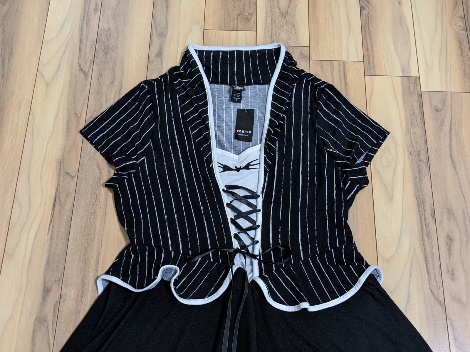 NWT! Disney The Nightmare Before Christmas Jack Moon Dress Plus Size 2X