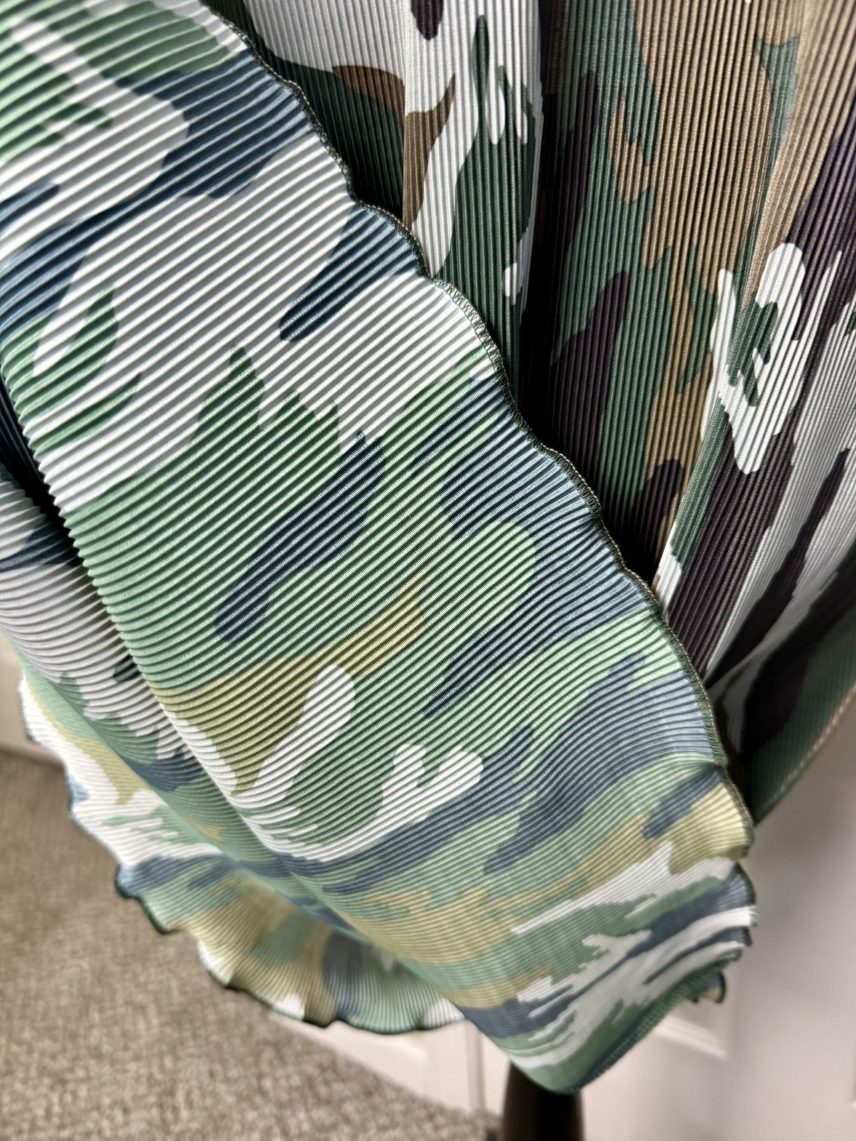 New 2XL Military Camouflage Lightweight Minimalist Relaxed Fit Comfy Dress Women