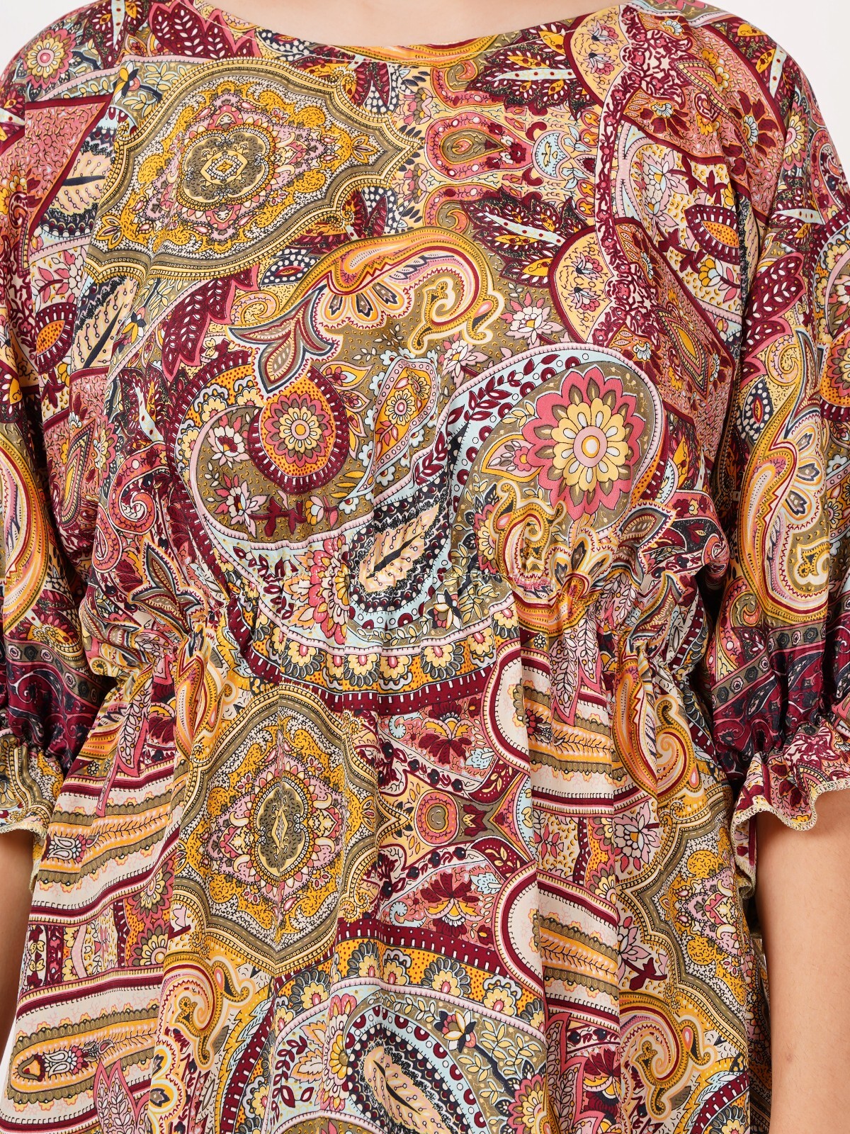 Women’s Caribbean Outfits Printed Mini 3/4 Ruffle Sleeve Dress wholesale Mix lot